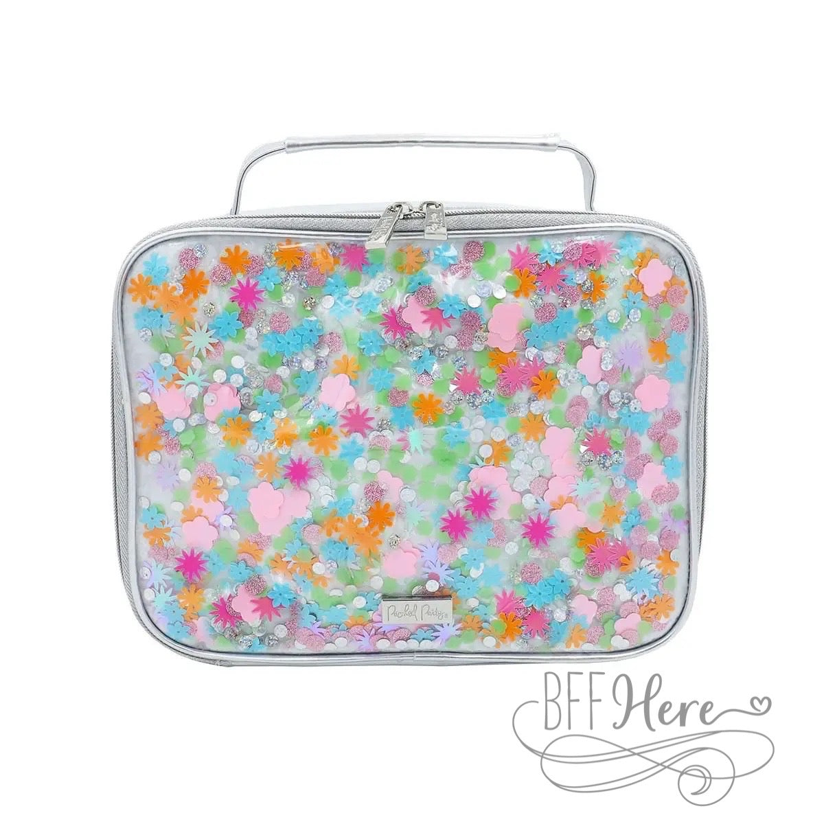 PREORDER — Flower Shop Confetti Insulated Lunchbox by Packed Party - BFF Here