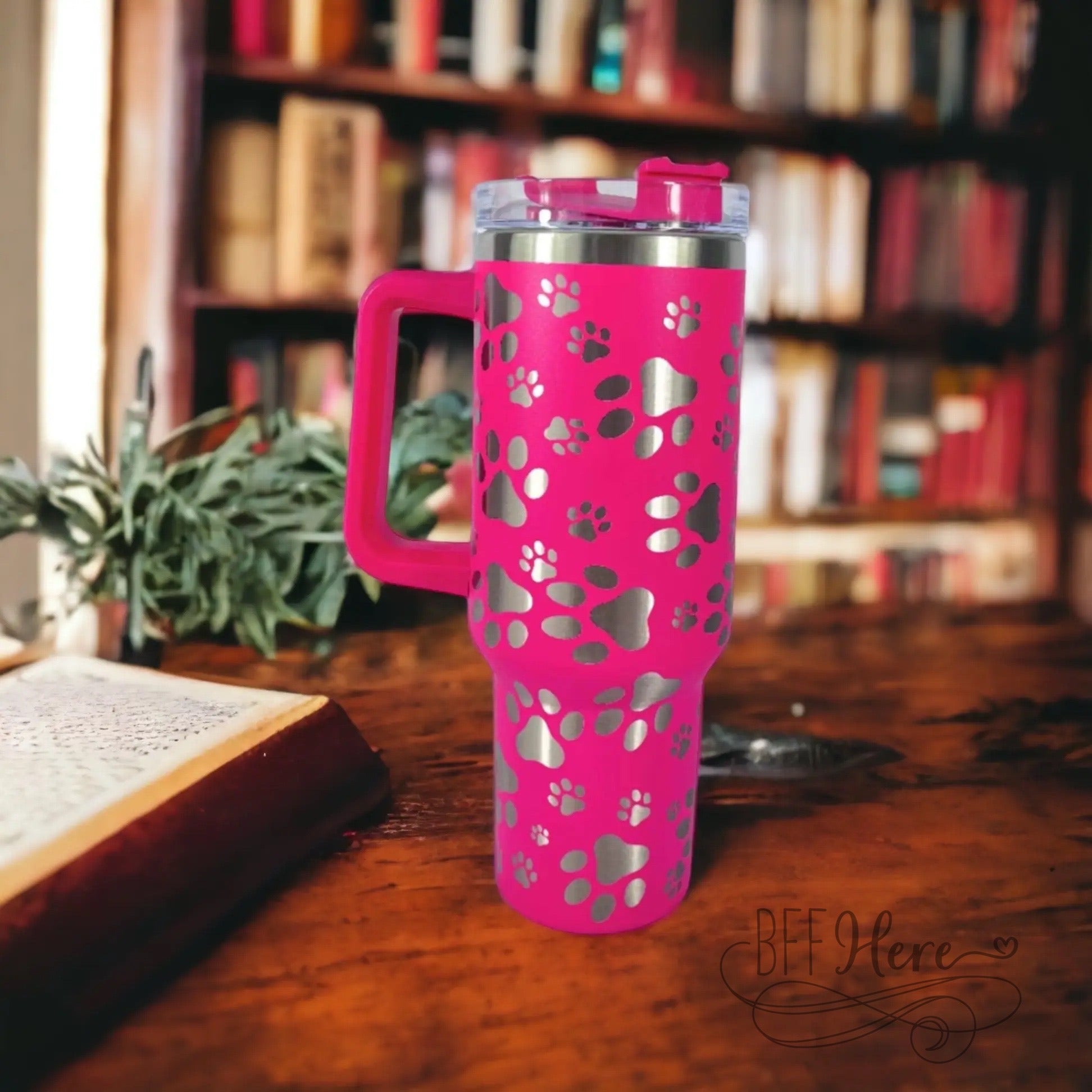 Paw Hydrating 40 oz Hydrating Tumbler / Choice of Color - BFF Here