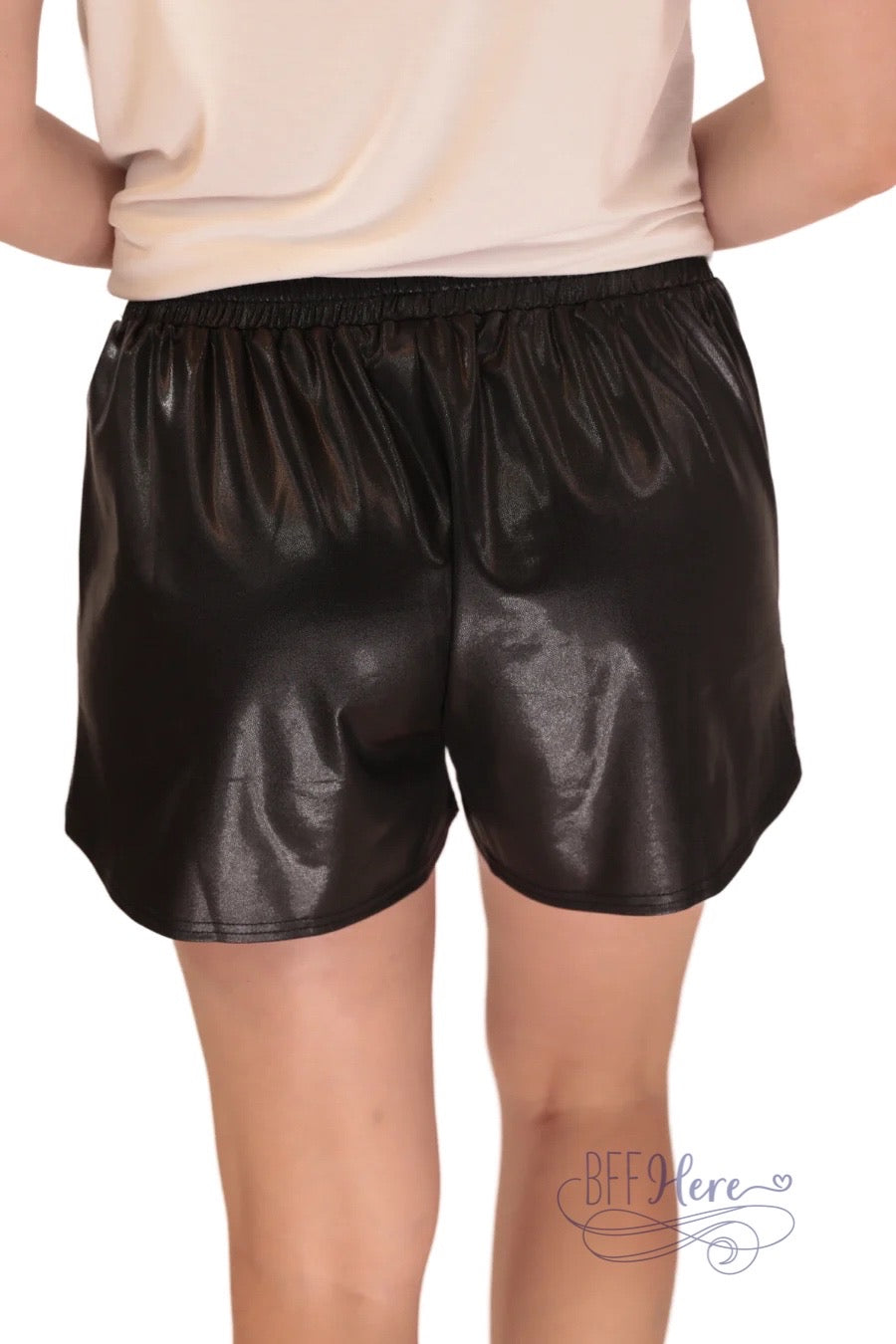 PREORDER-Made To Shine Metallic Shorts / Choice of Color - BFF Here