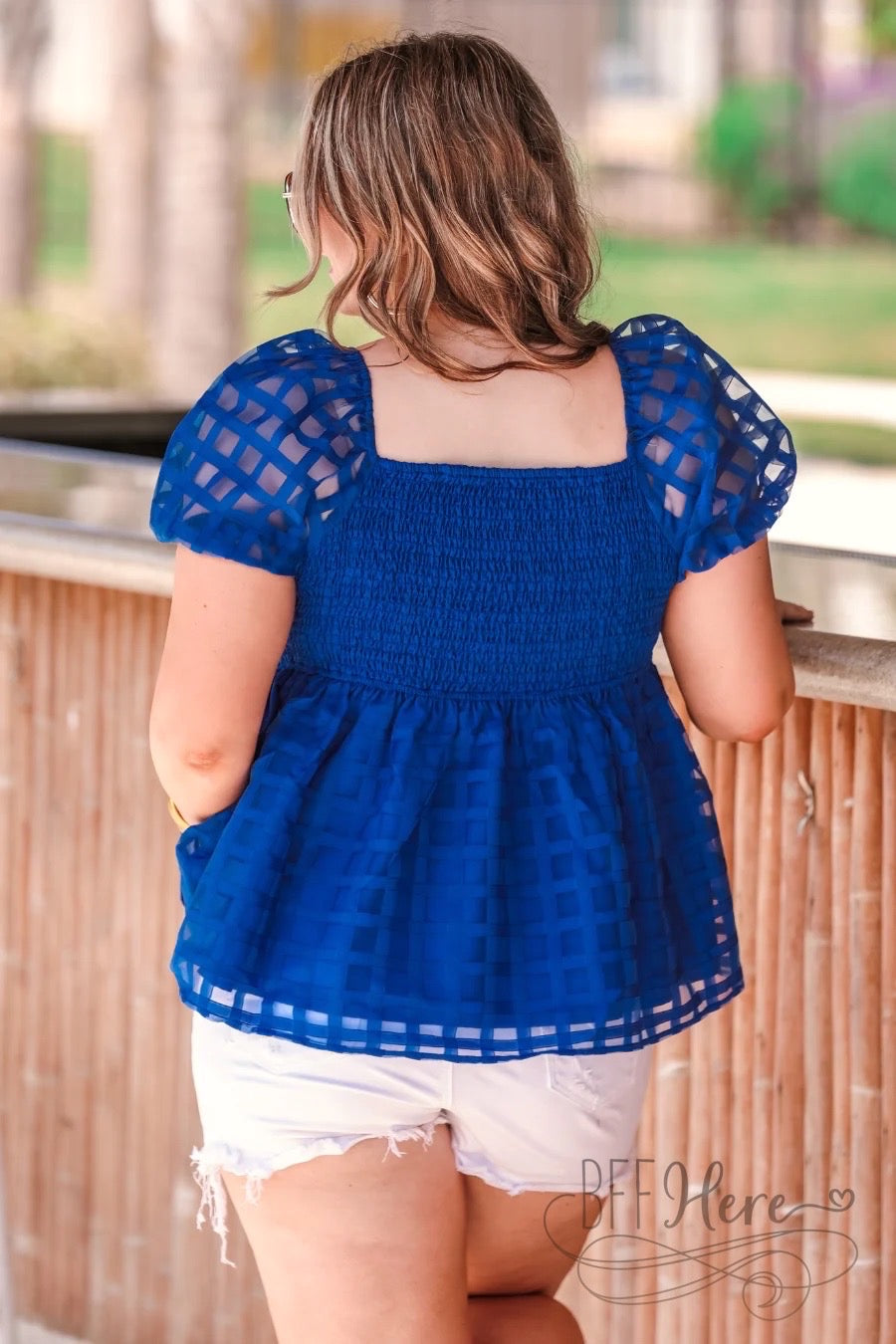 PREORDER-Arizona Smocked Top - BFF Here