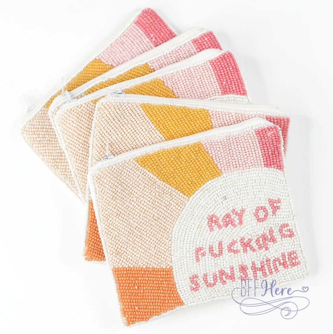 Seed Bead Clutch Bag / Choice of Style - BFF Here