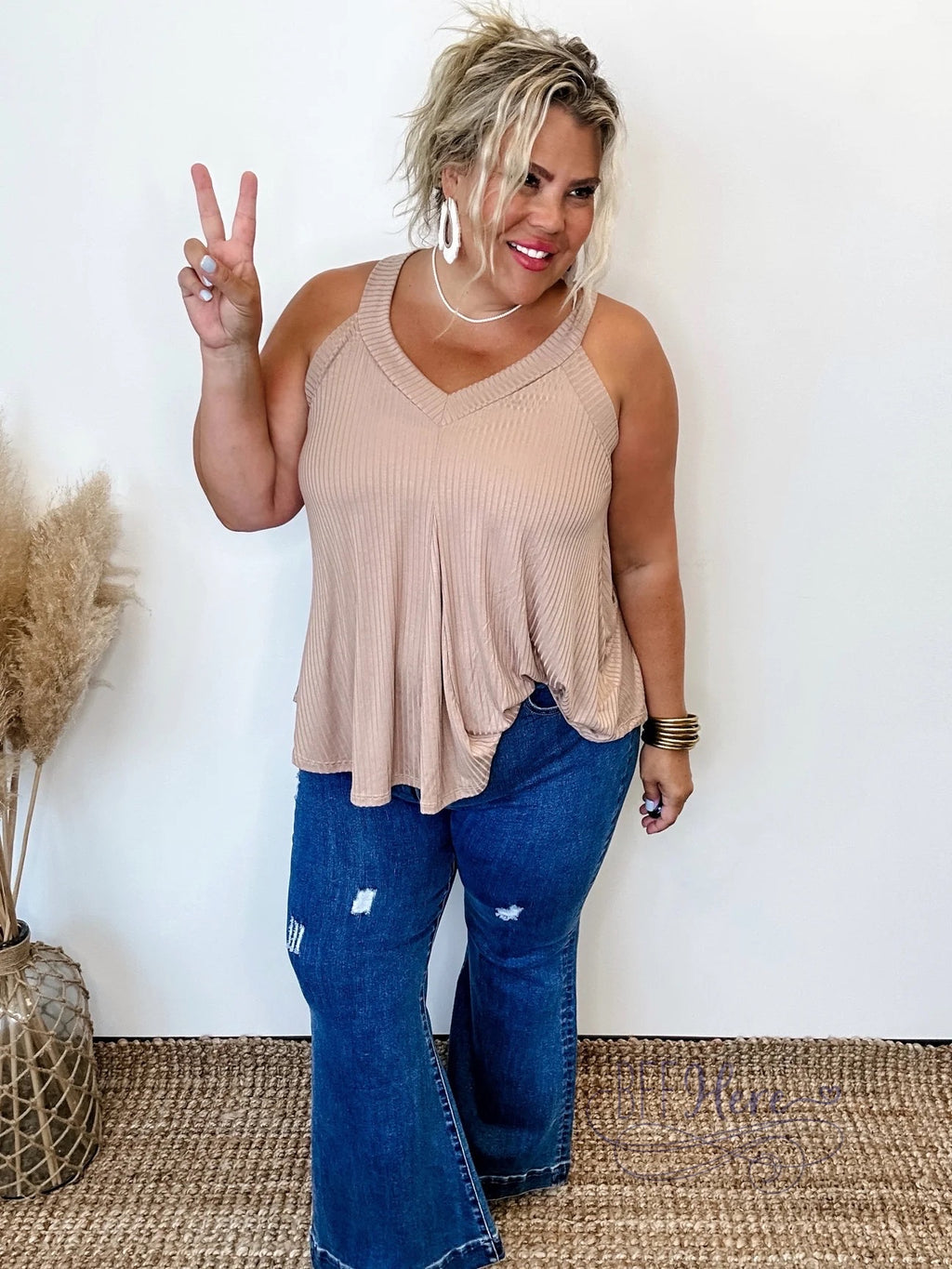 PREORDER- Whimsical Breeze Flowy Tank / Choice of Color - BFF Here