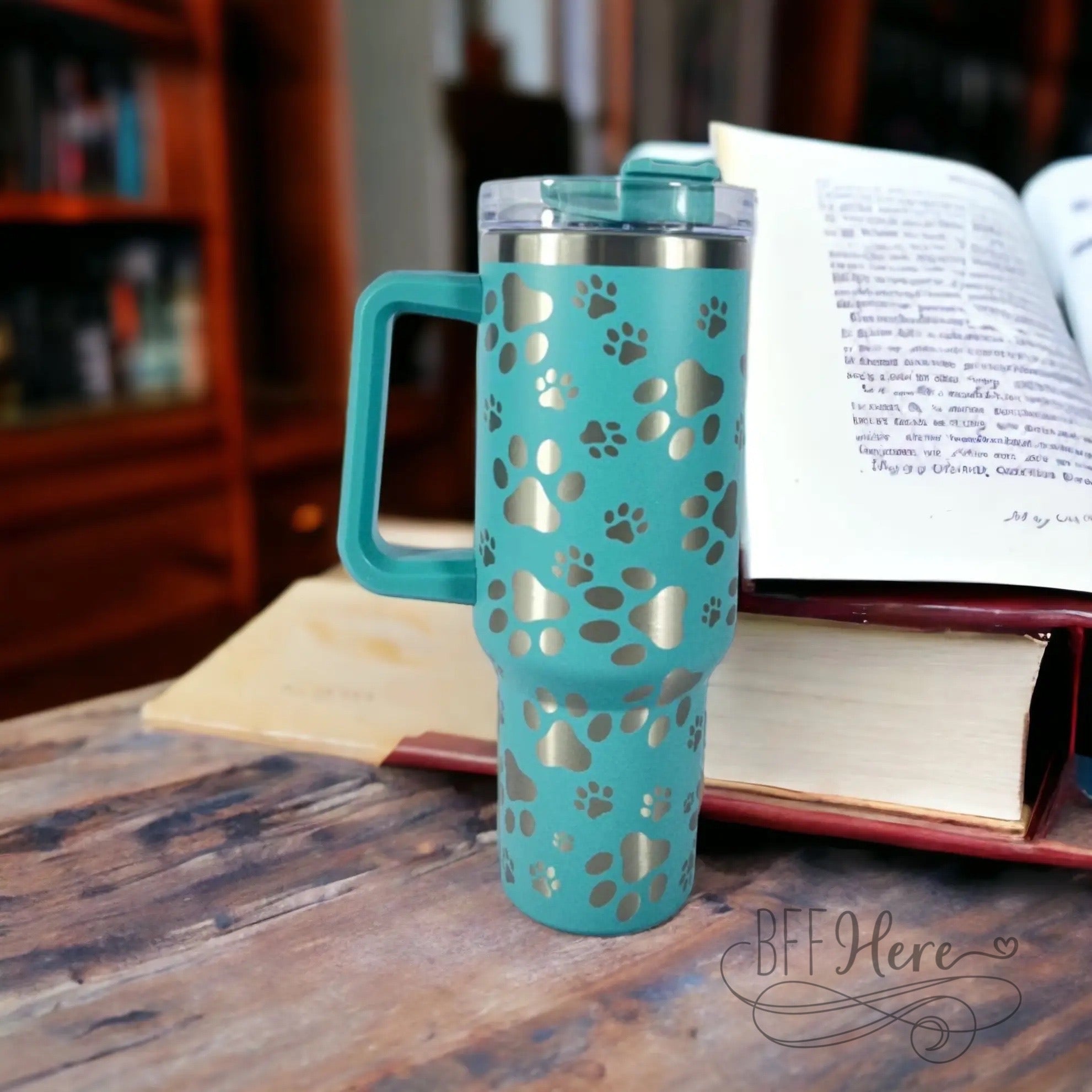 Paw Hydrating 40 oz Hydrating Tumbler / Choice of Color - BFF Here