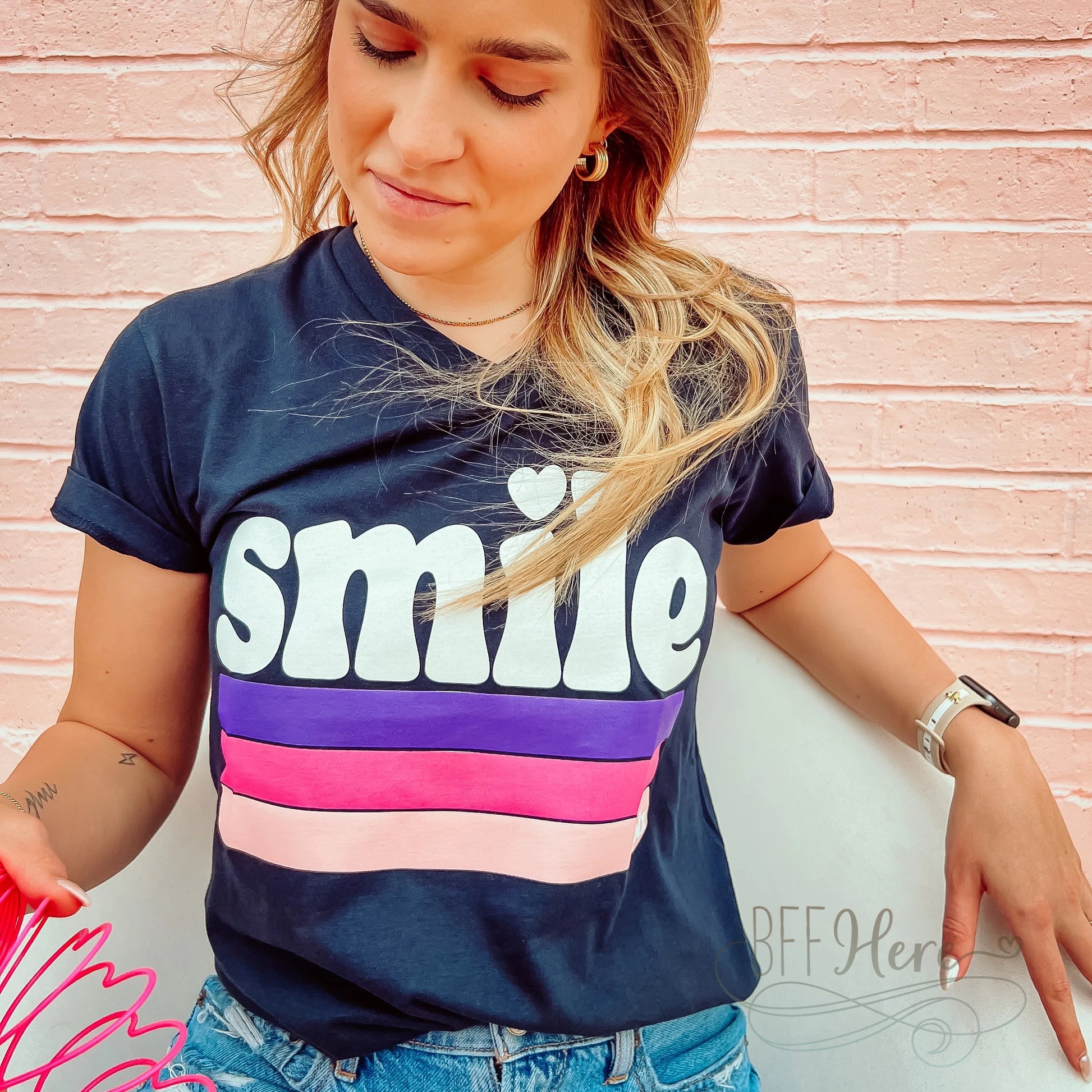 Smile T-Shirt - BFF Here