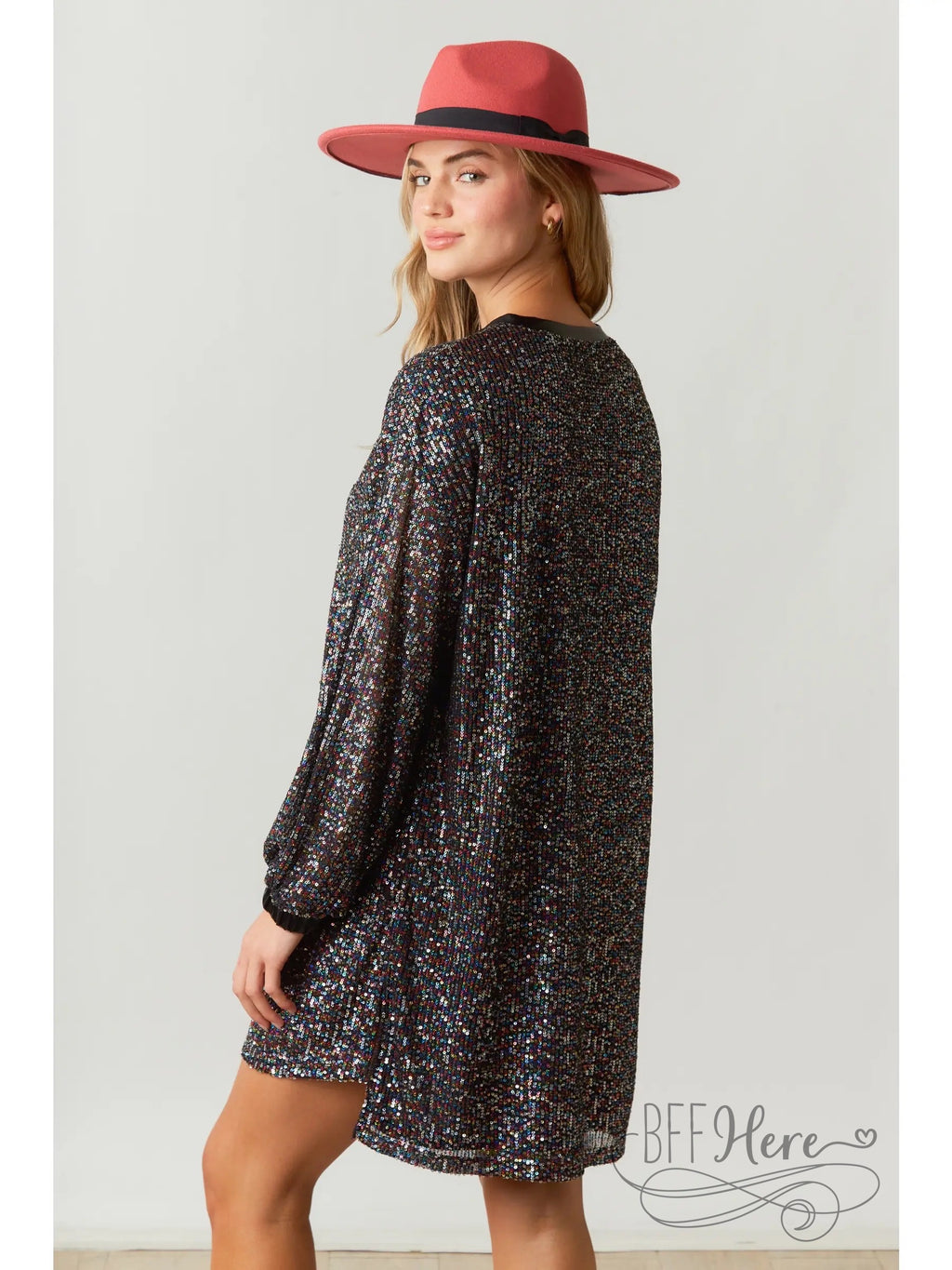 PREORDER: It'S My Birthday Sequin Dress - BFF Here