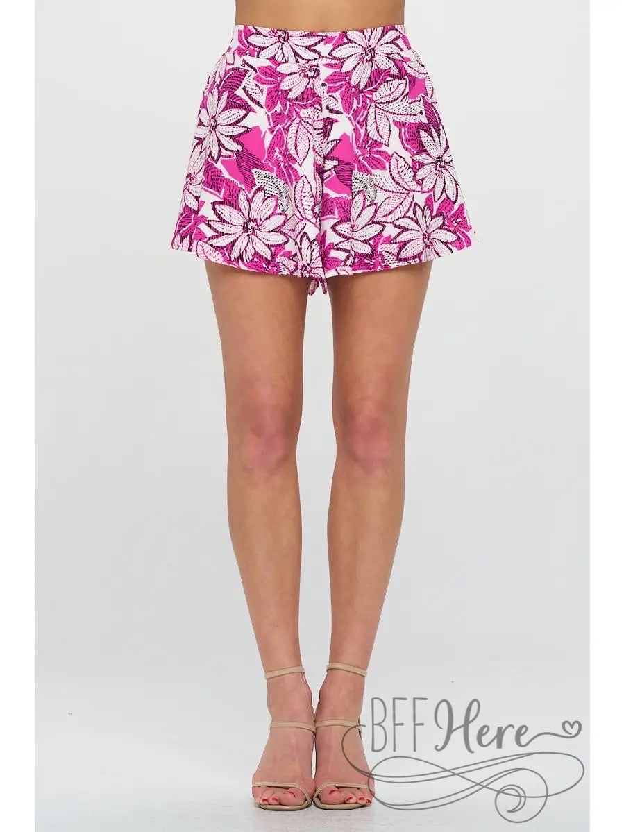 Lulu Swing Shorts / Tahiti by Adrienne - BFF Here