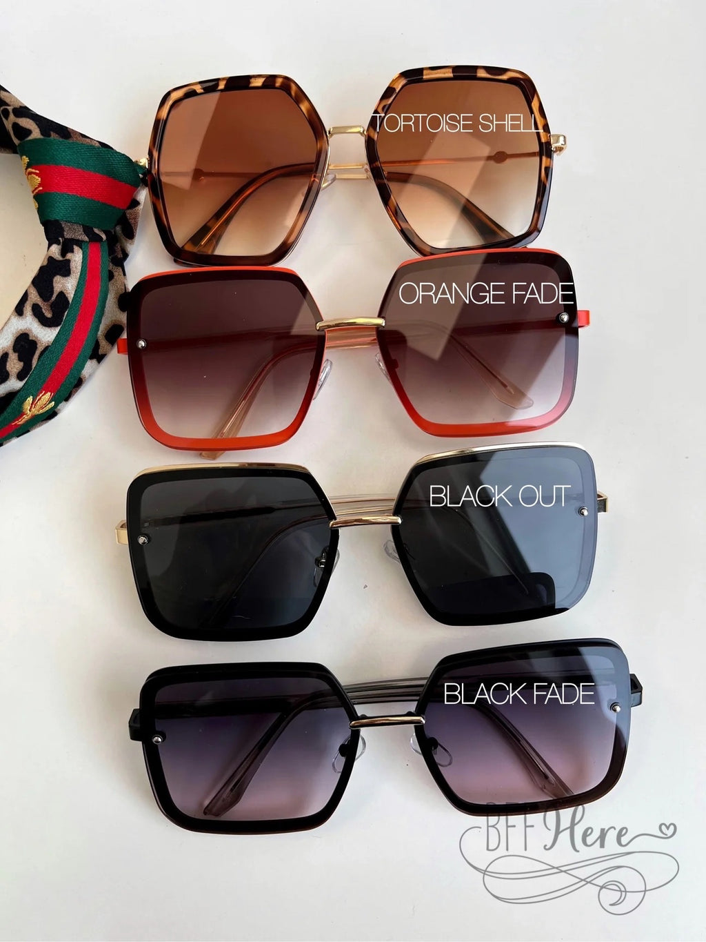 Boho Babe Sunnies / Choice of Color - BFF Here