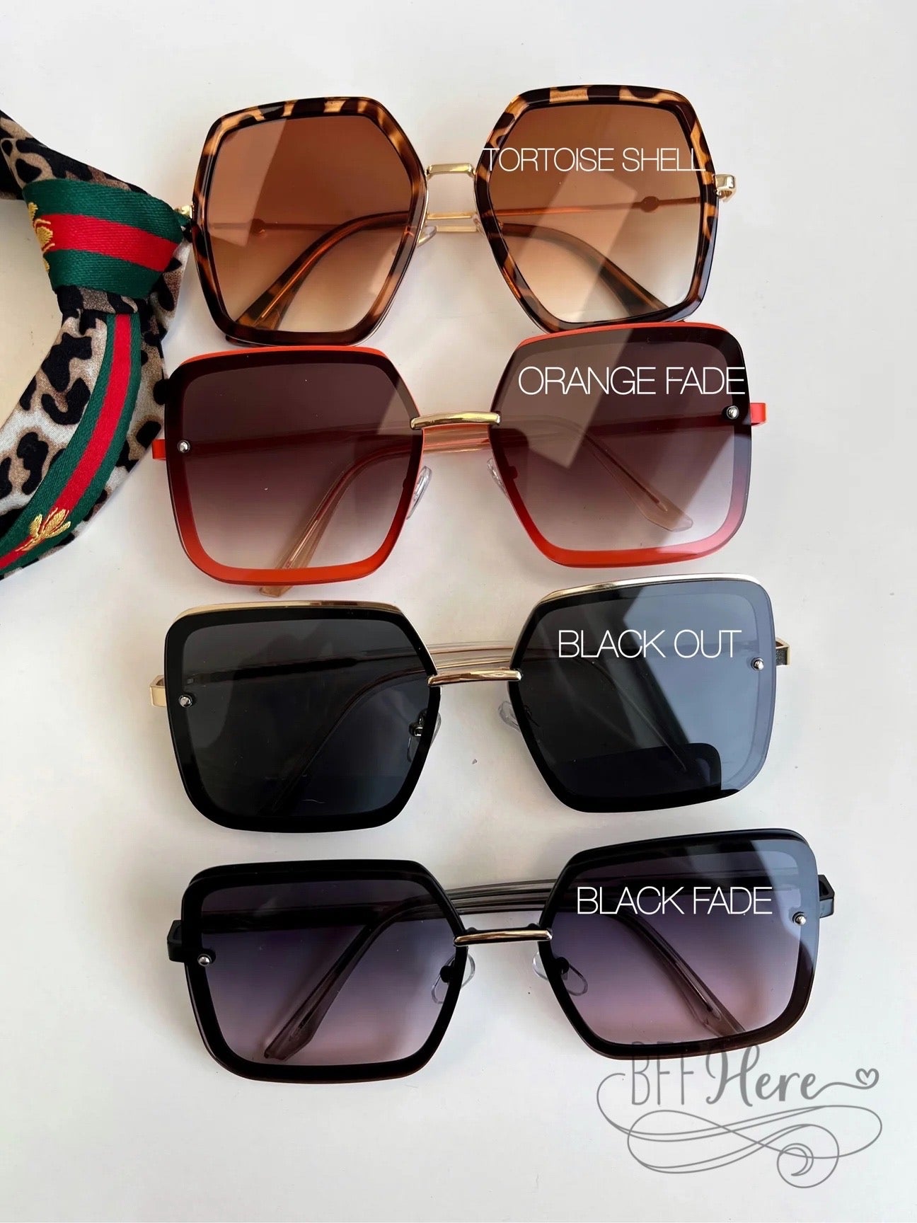 Boho Babe Sunnies / Choice of Color - BFF Here