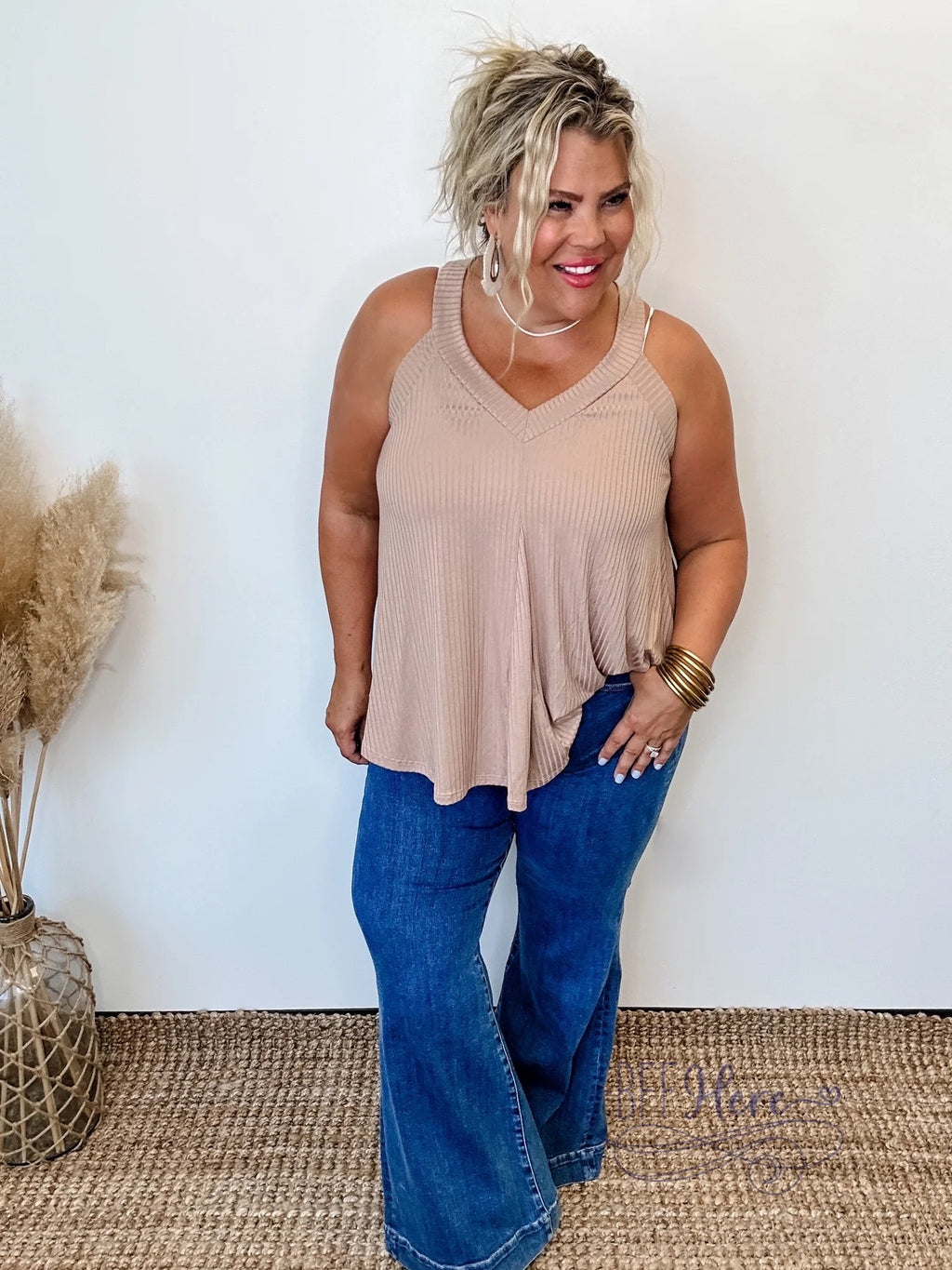 PREORDER- Whimsical Breeze Flowy Tank / Choice of Color - BFF Here