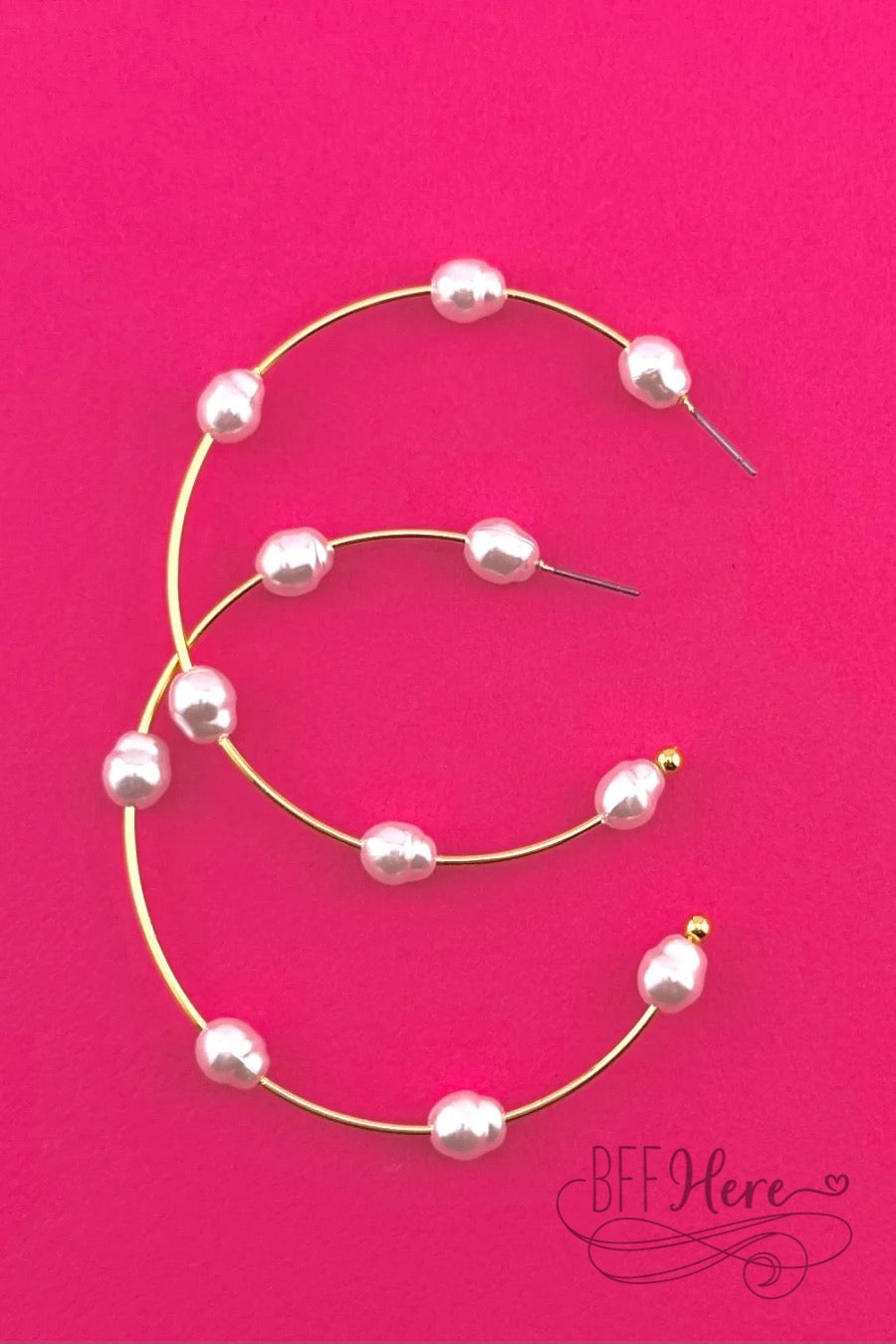 Big Dreams Pearl Earrings - BFF Here