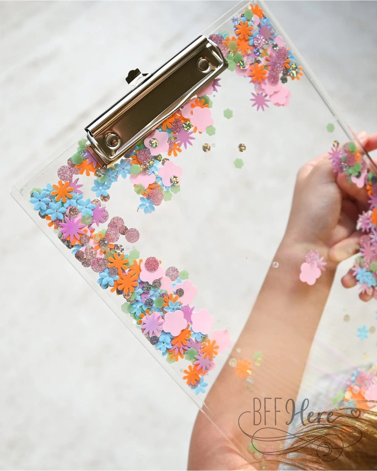 Flower Shop Confetti Clipboard by Packed Party - BFF Here