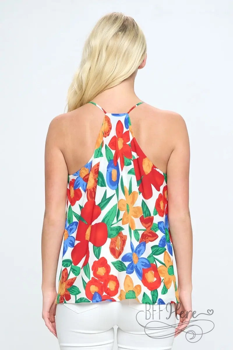 PREORDER- Roxy Tank / Primrose Floral by Adrienne - BFF Here