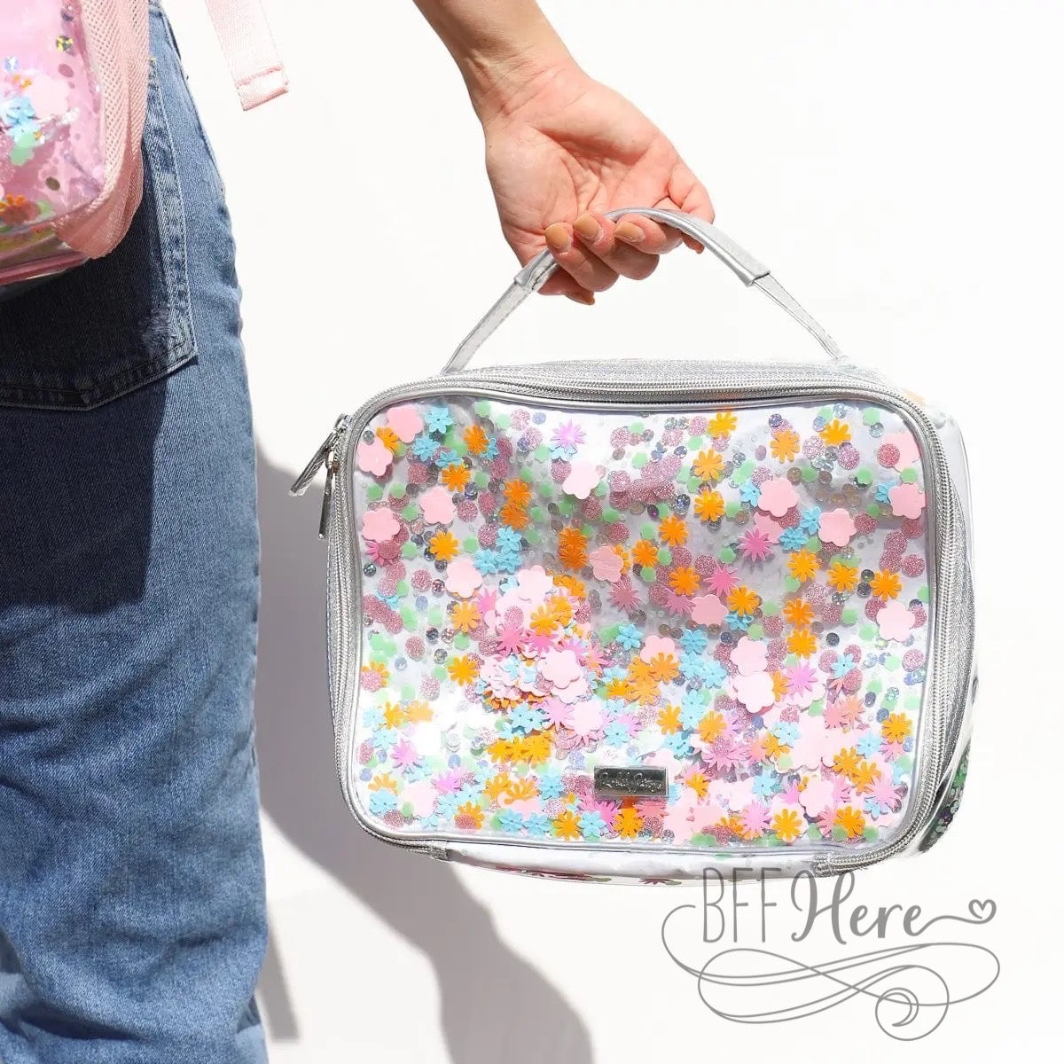 PREORDER — Flower Shop Confetti Insulated Lunchbox by Packed Party - BFF Here