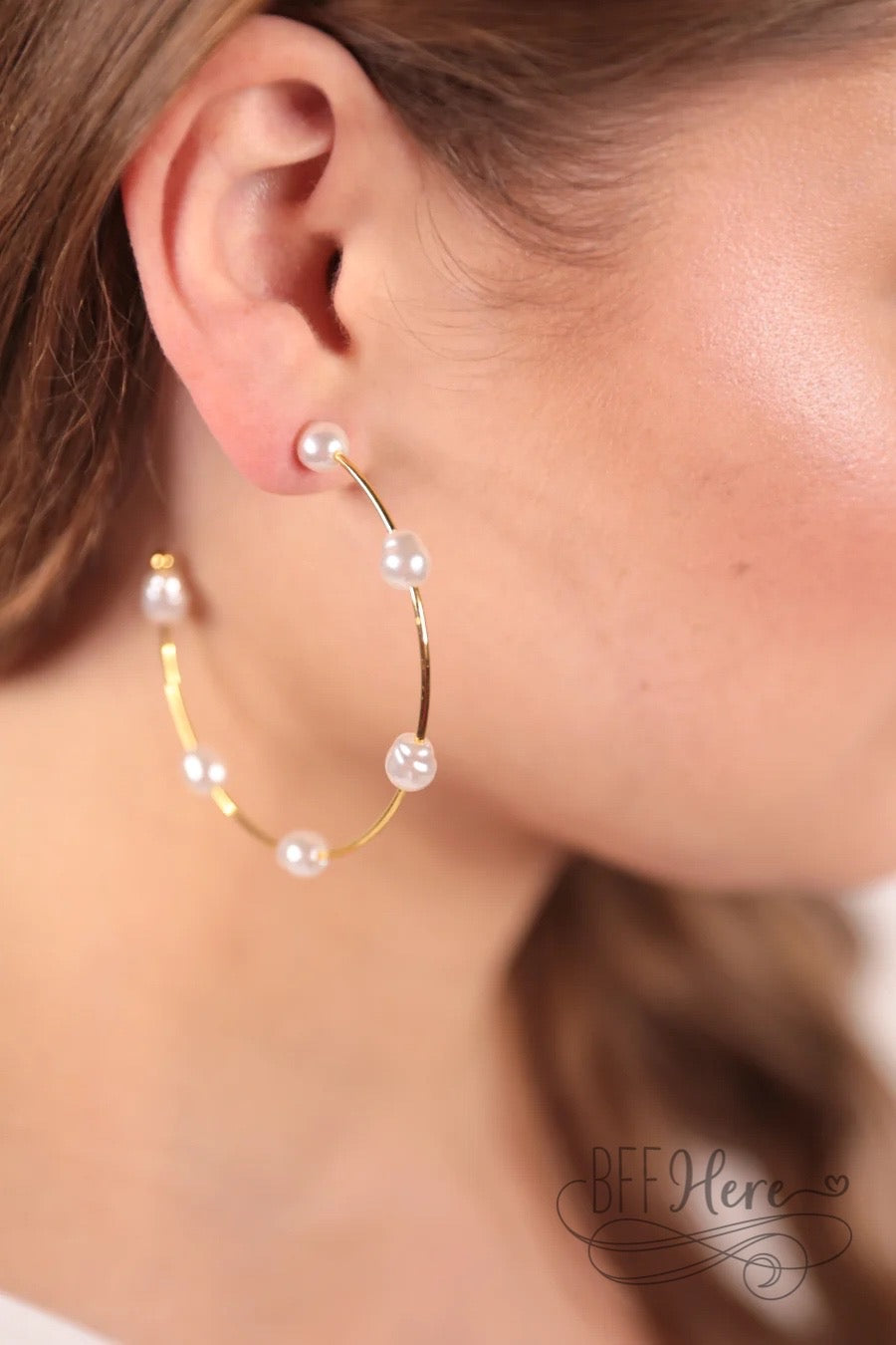 Big Dreams Pearl Earrings - BFF Here