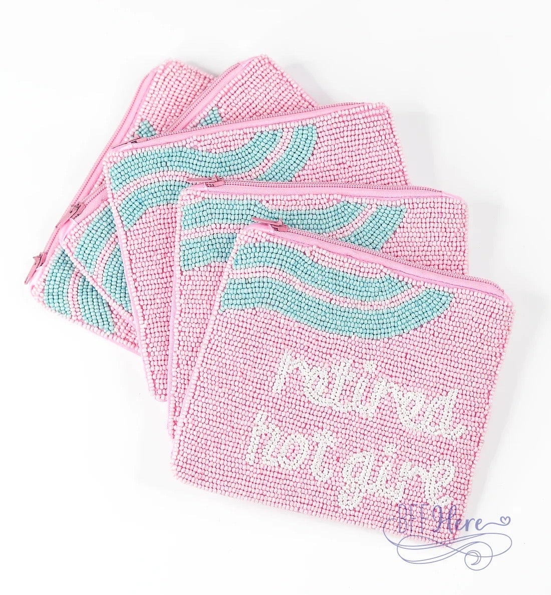 Seed Bead Clutch Bag / Choice of Style - BFF Here