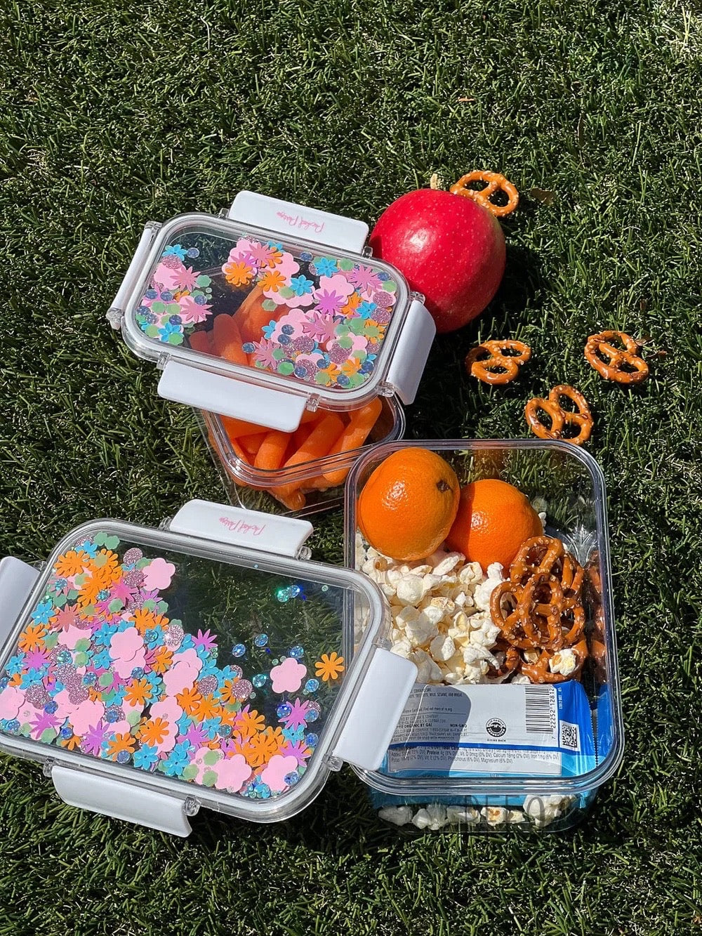 Confetti For Lunch Storage Set Of Two by Packed Party - BFF Here