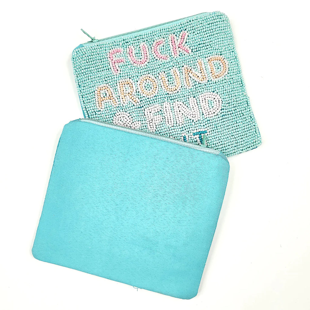 Seed Bead Clutch Bag / Choice of Style - BFF Here