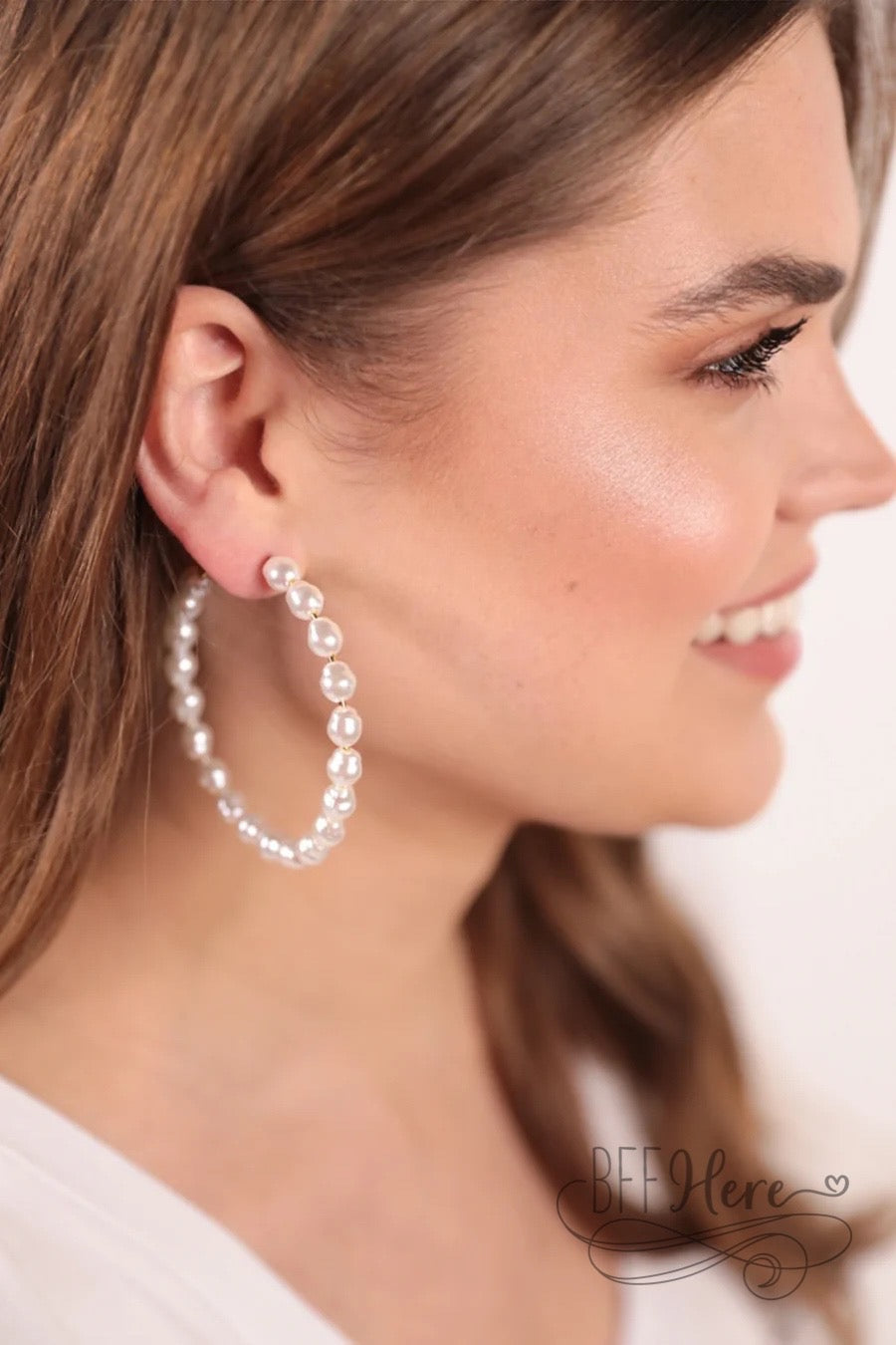 True Classic Pearl Earrings - BFF Here