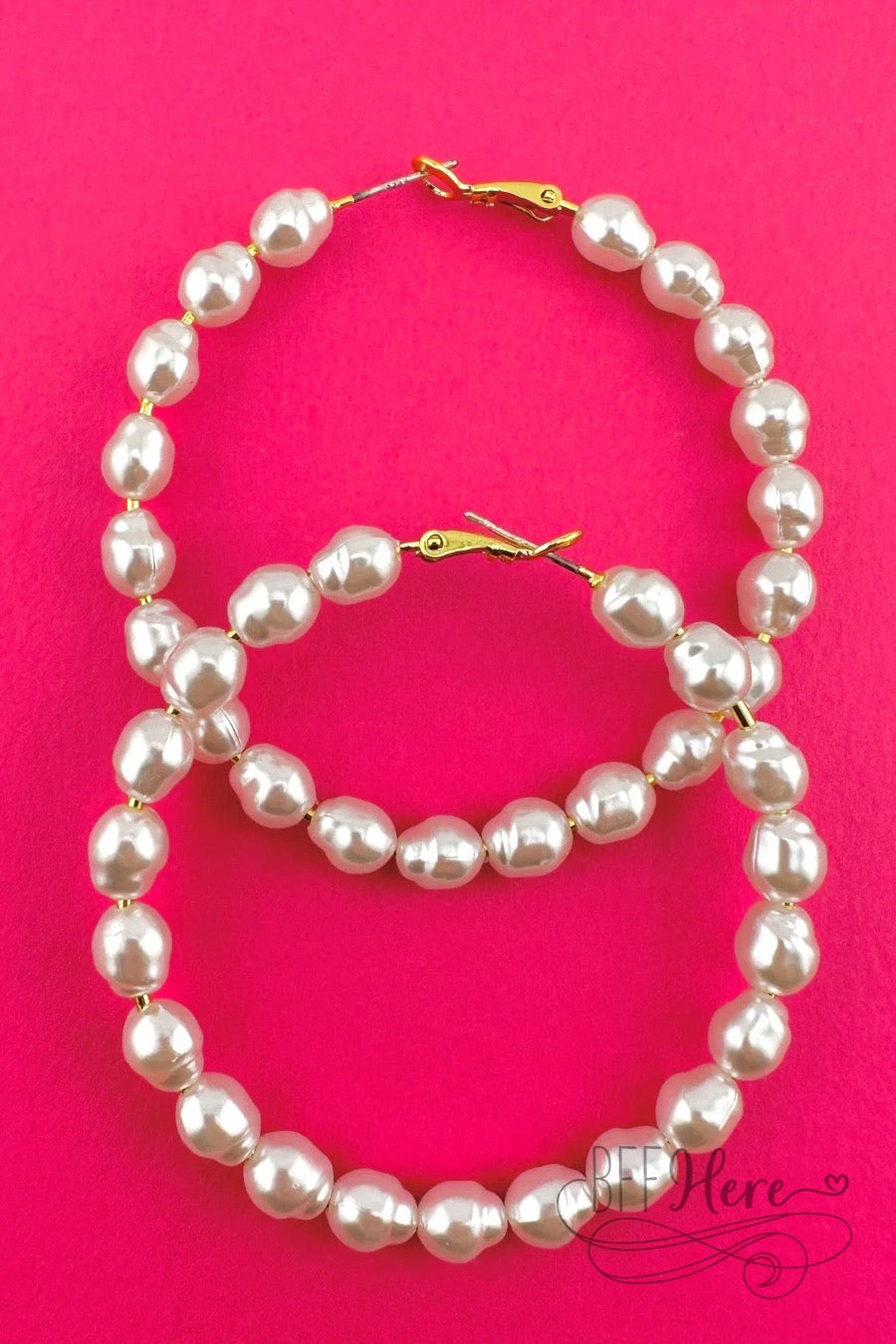 True Classic Pearl Earrings - BFF Here