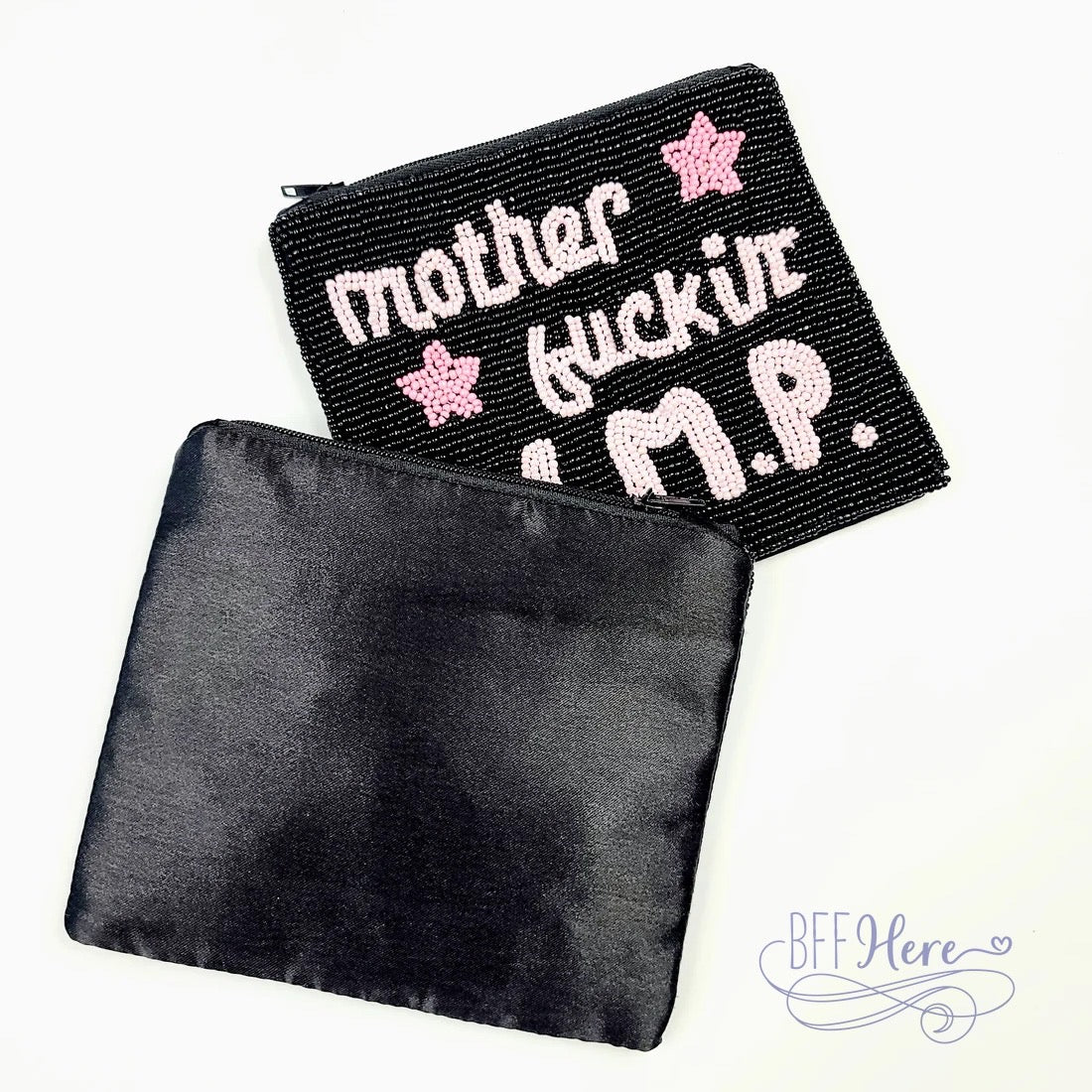 Seed Bead Clutch Bag / Choice of Style - BFF Here