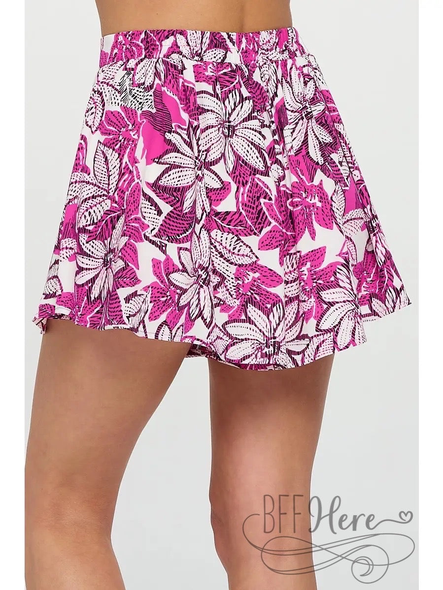 Lulu Swing Shorts / Tahiti by Adrienne - BFF Here