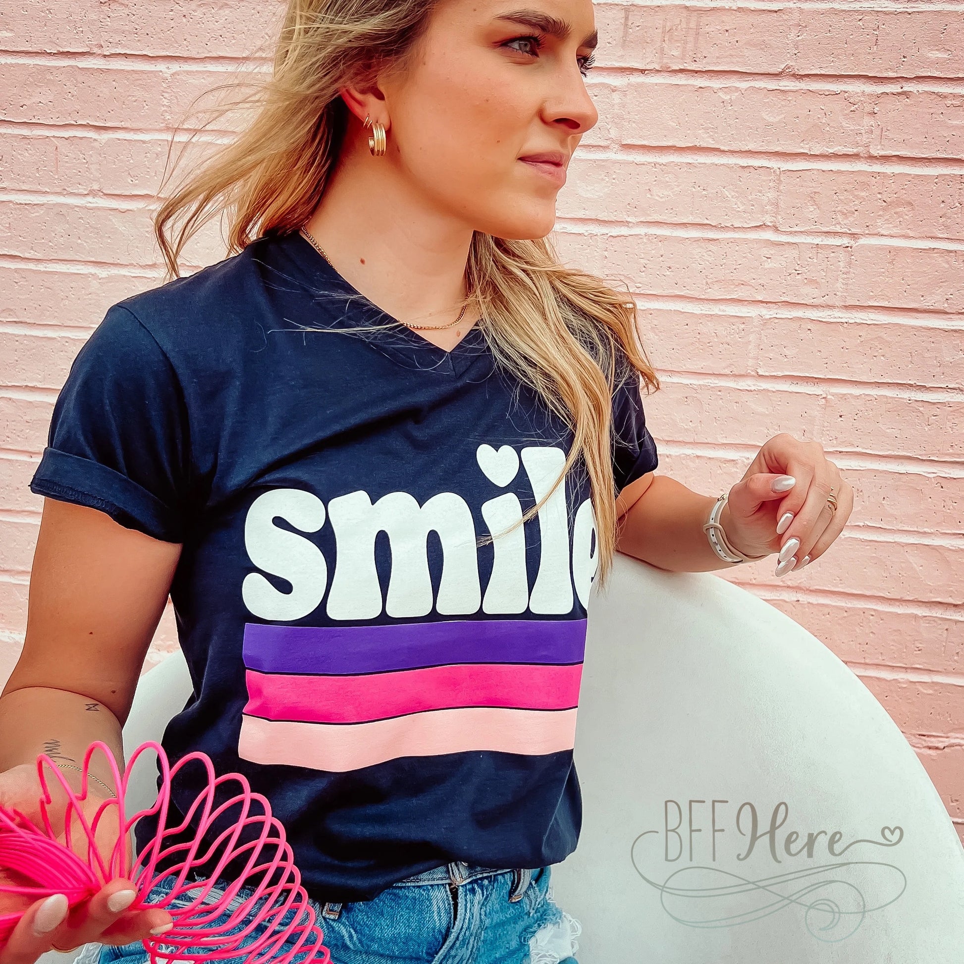 Smile T-Shirt - BFF Here