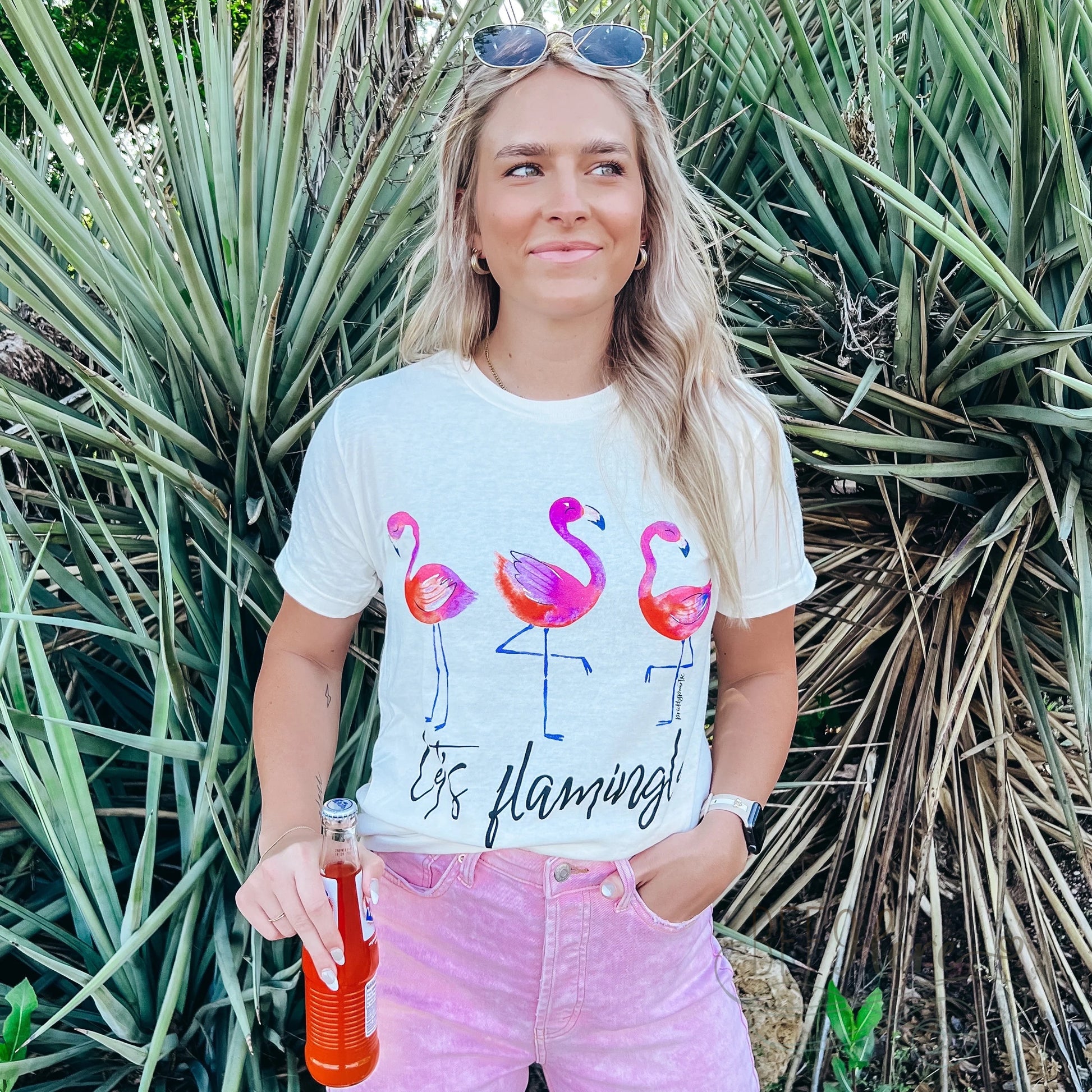 Let’s Flamingle T-Shirt - BFF Here