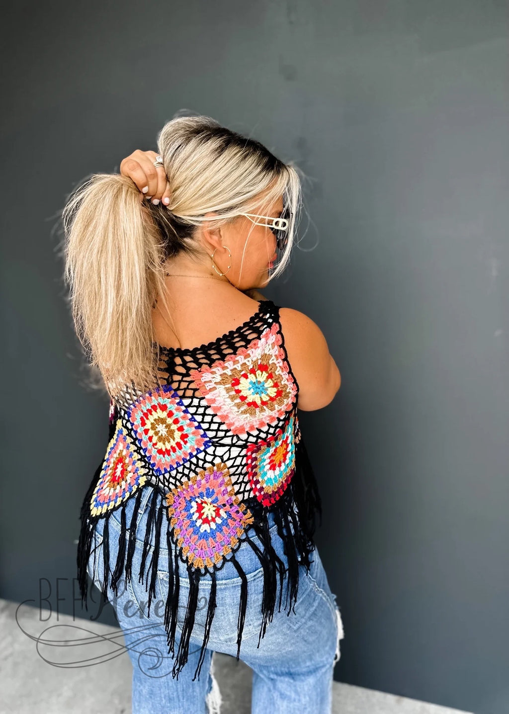 PREORDER — Gypsy Summer Crochet Top - BFF Here