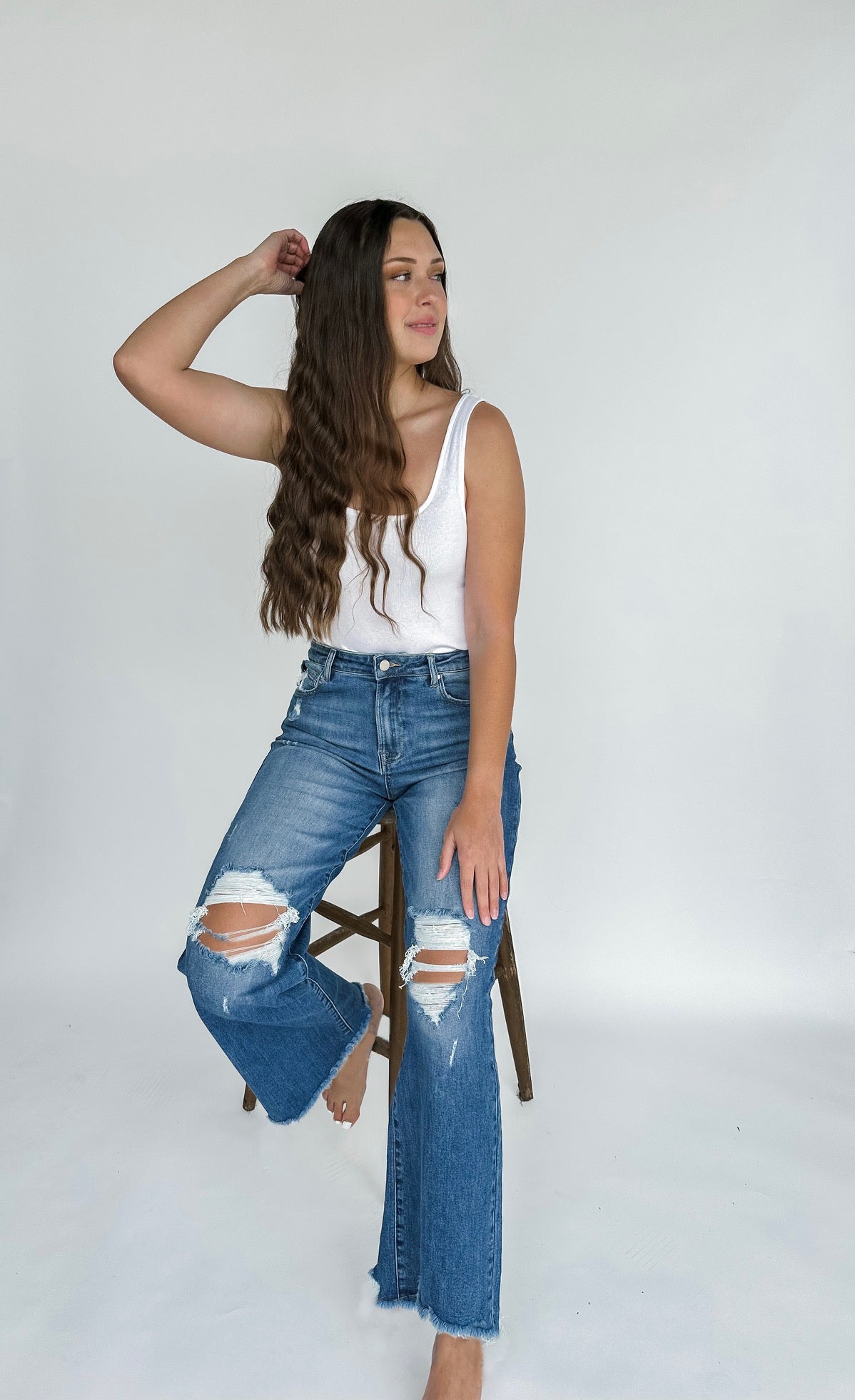 PREORDER: Blakeley Distressed Jeans by Blakeley (ETA: September)