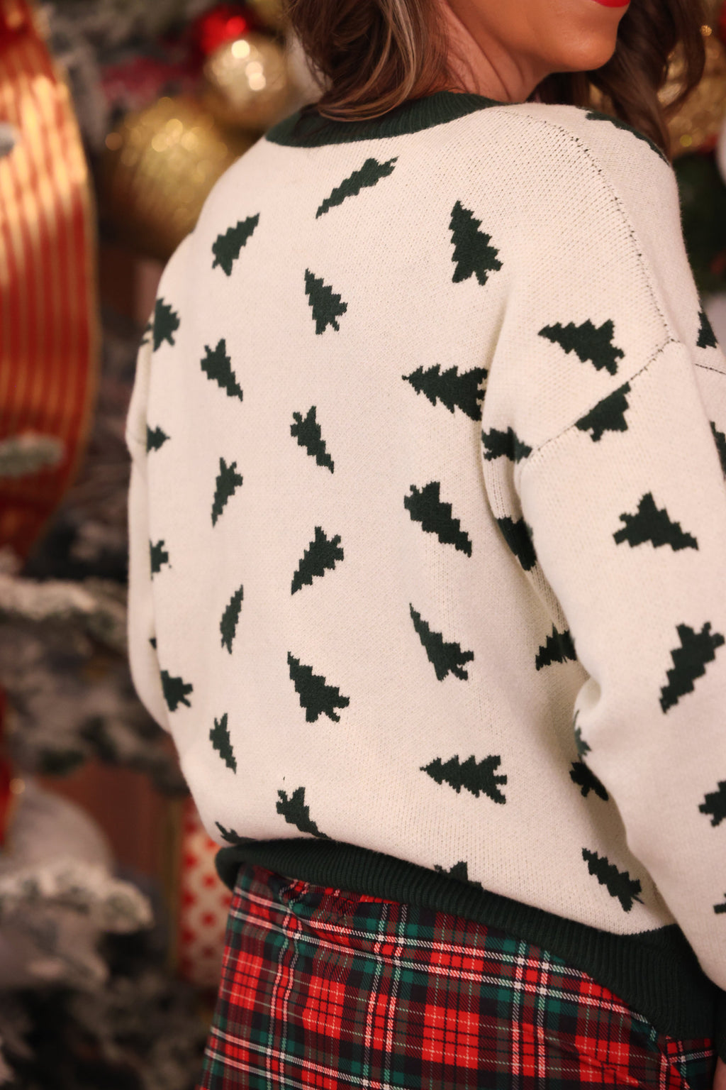 PREORDER: Christmas Forest Knit Pullover by Jess Lea (ETA: September)
