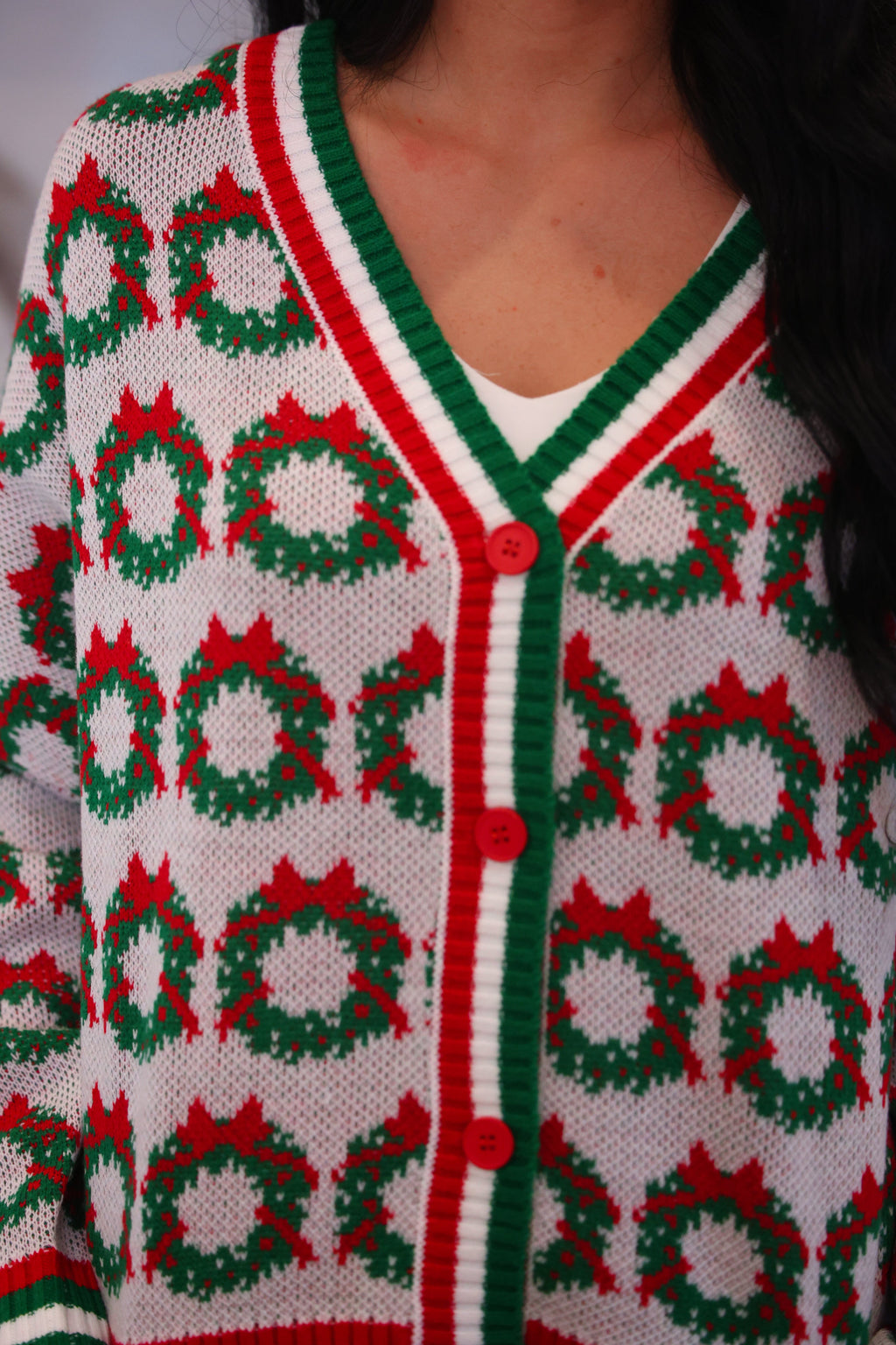 PREORDER: Ribbon Wreath Knit Cardigan by Jess Lea (ETA: September)