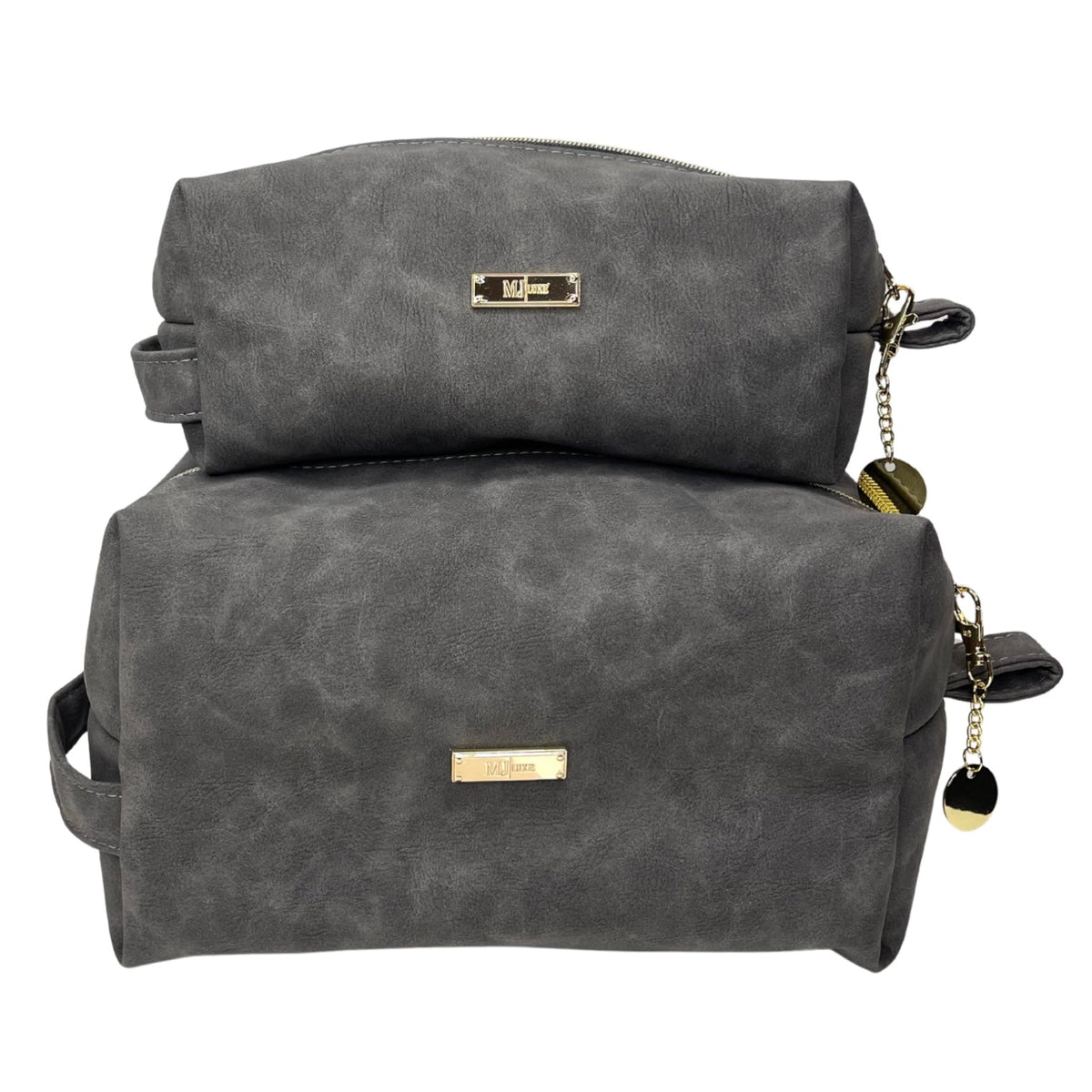 PREORDER : Suede Soul /Graphite (ARRAY Edition) by Makeup Junkie Bags (ETA: 4-6 weeks)