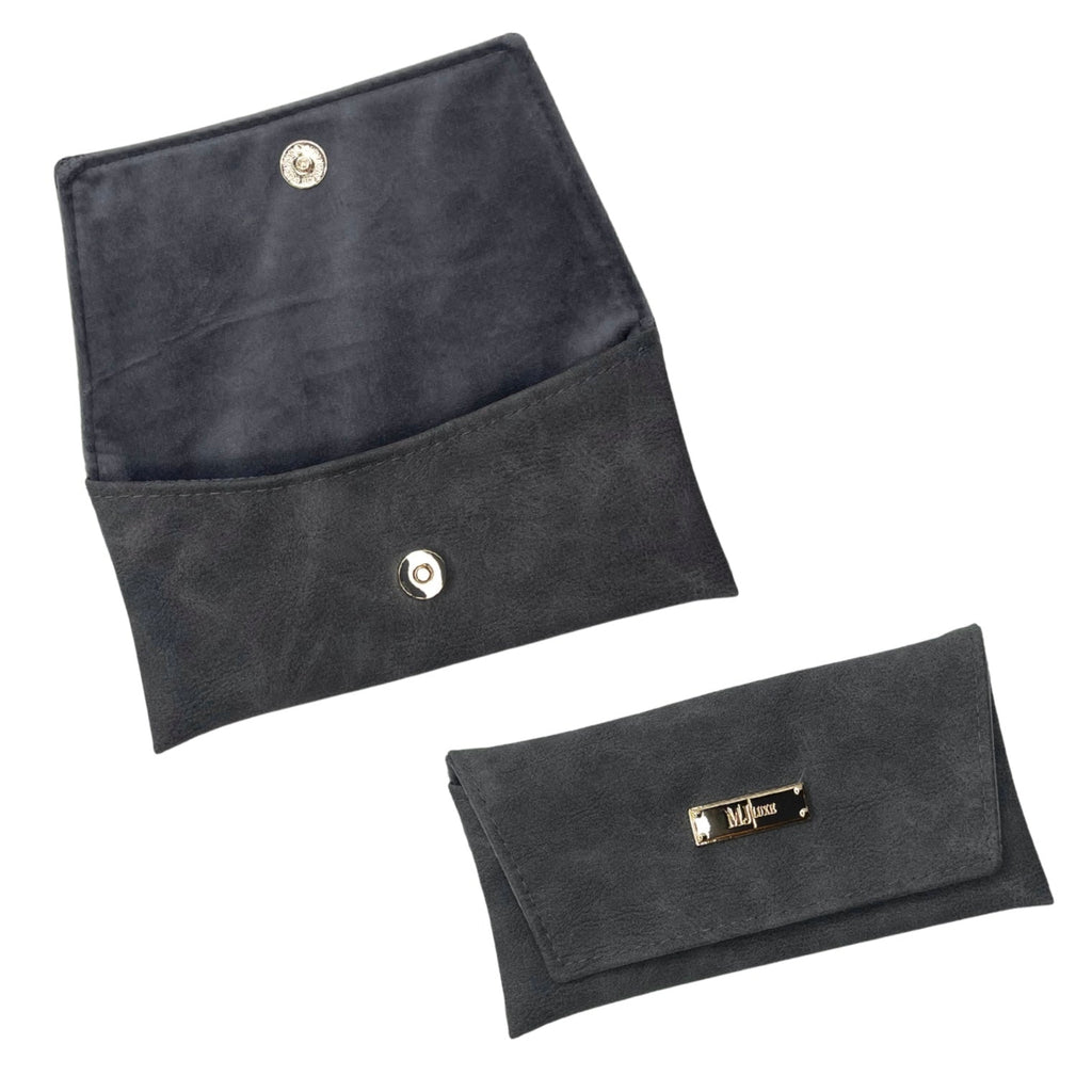PREORDER : Suede Soul /Graphite (ARRAY Edition) by Makeup Junkie Bags (ETA: 4-6 weeks)