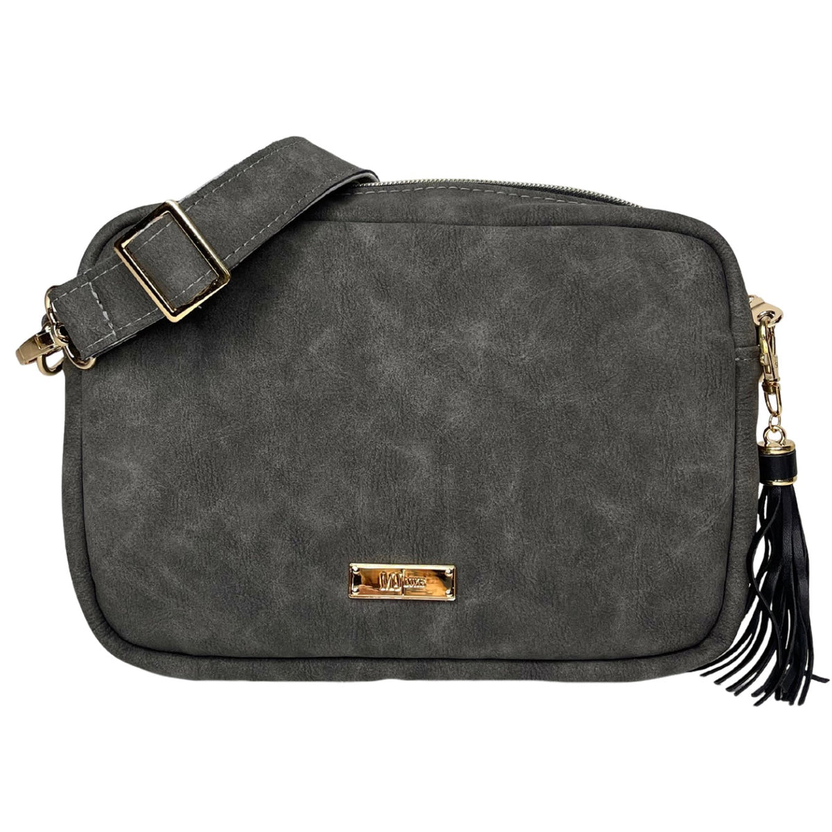 PREORDER : Suede Soul /Graphite (ARRAY Edition) by Makeup Junkie Bags (ETA: 4-6 weeks)