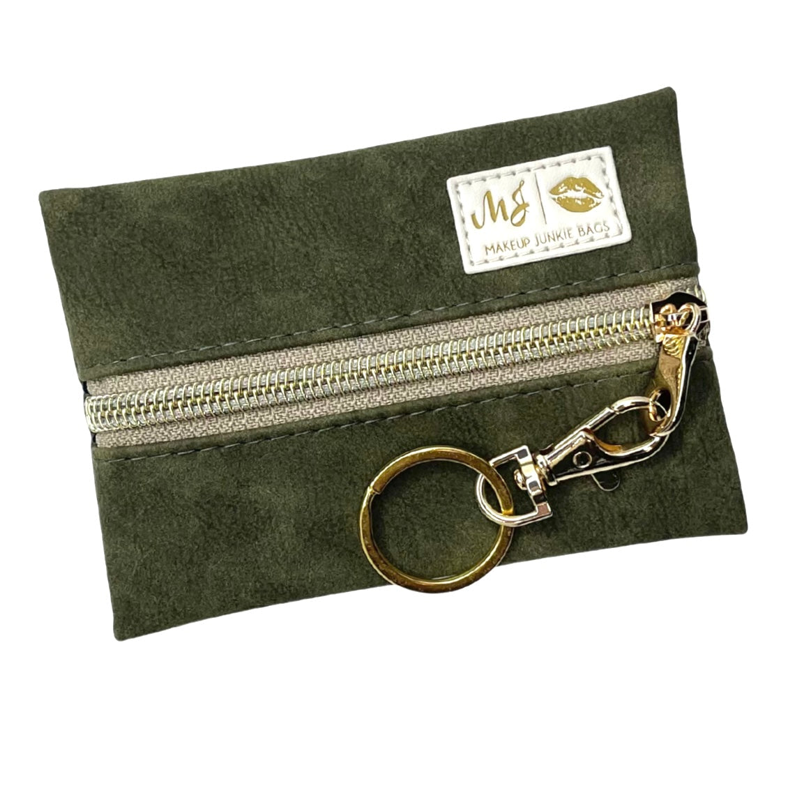PREORDER : Suede Soul Olive (ARRAY Edition) by Makeup Junkie Bags (ETA: 4-6 weeks)