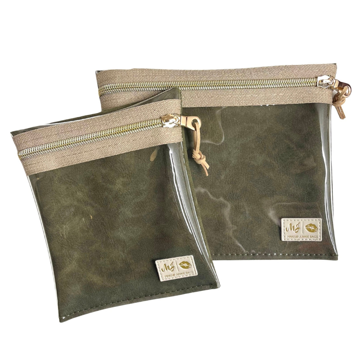 PREORDER : Suede Soul Olive (ARRAY Edition) by Makeup Junkie Bags (ETA: 4-6 weeks)