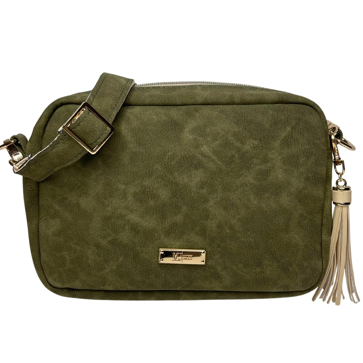 PREORDER : Suede Soul Olive (ARRAY Edition) by Makeup Junkie Bags (ETA: 4-6 weeks)