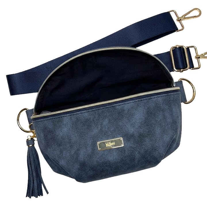 PREORDER: Suede Soul /Sapphire (ARRAY Edition) by Makeup Junkie Bags (ETA: 4-6 weeks)