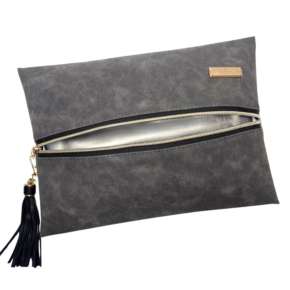 PREORDER : Suede Soul /Graphite (ARRAY Edition) by Makeup Junkie Bags (ETA: 4-6 weeks)