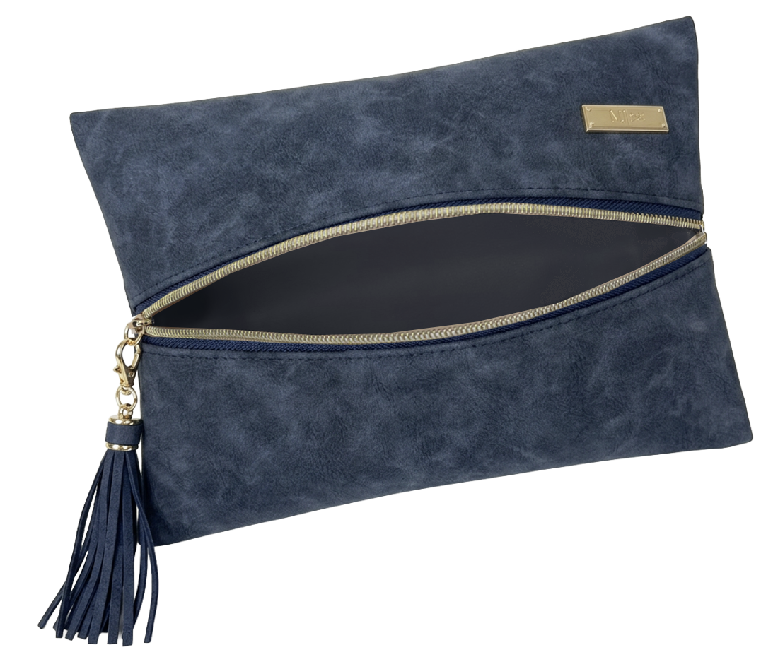 PREORDER: Suede Soul /Sapphire (ARRAY Edition) by Makeup Junkie Bags (ETA: 4-6 weeks)