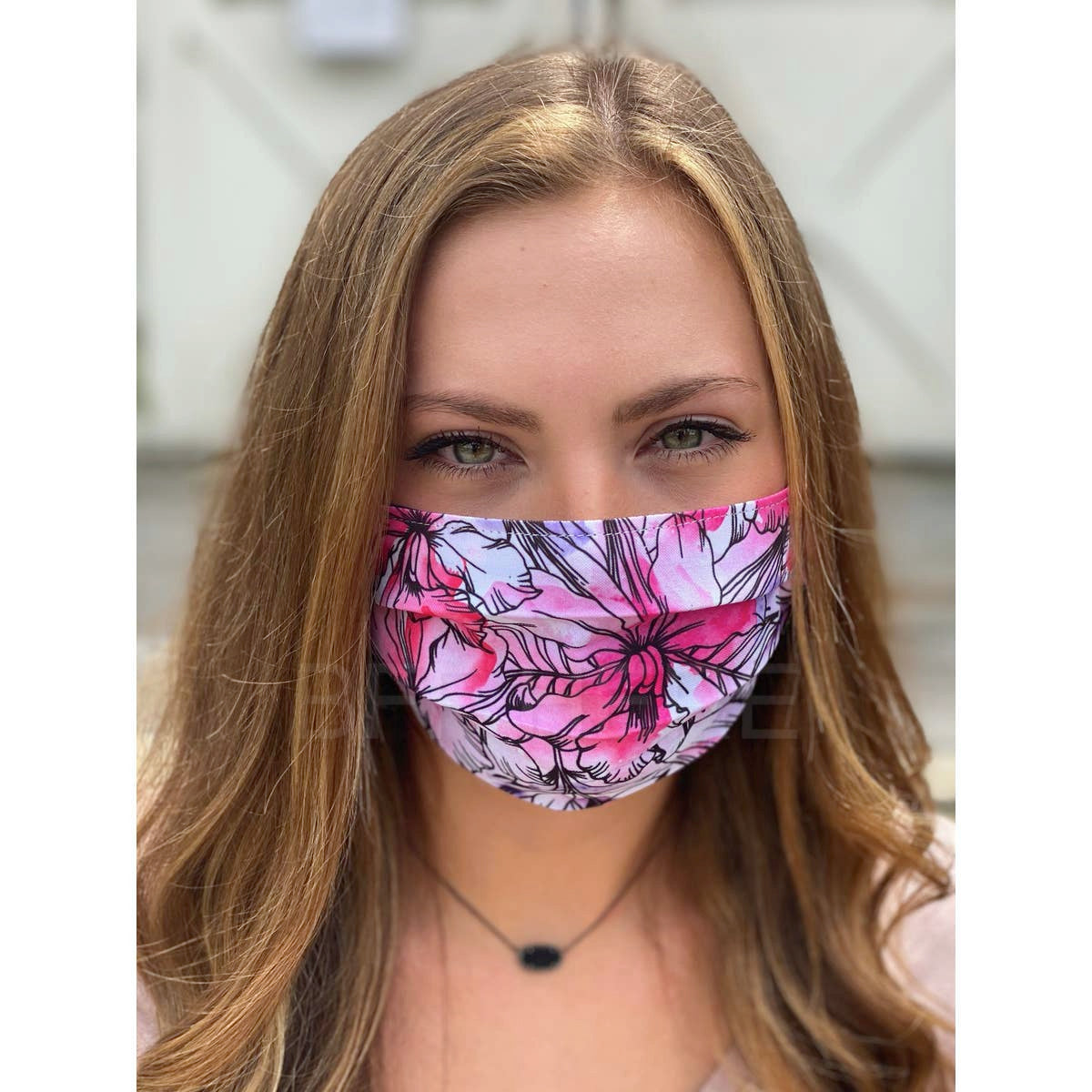 Floral Watercolor Face Mask - Adult - BFF Here