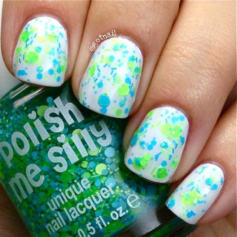 Hanging Loose - Polka Dot Nail Polish - BFF Here