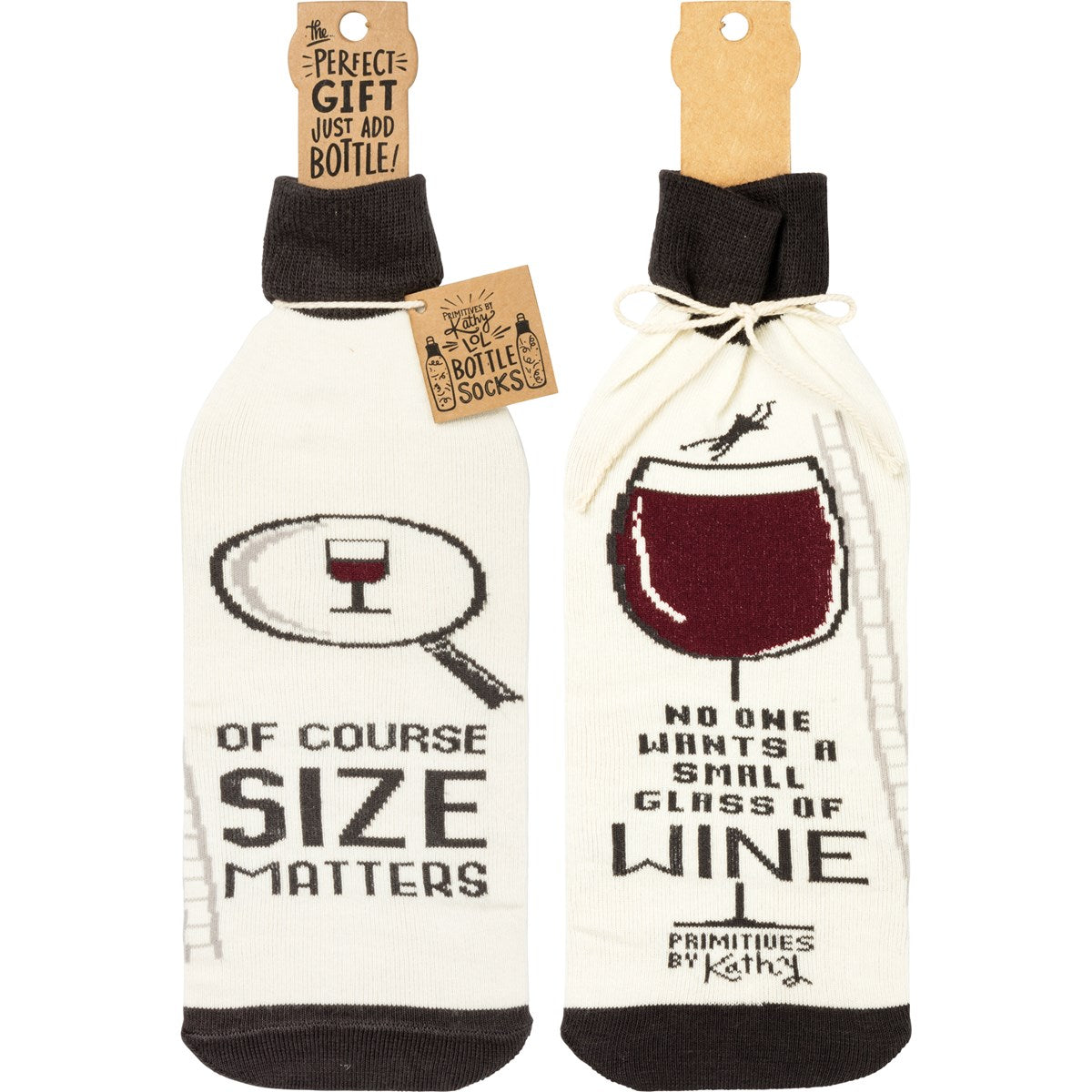 Size Matters -- Bottle Sock By PBK - BFF Here