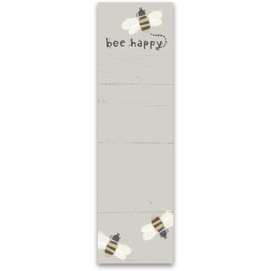 Bee Happy Notepad by PBK - BFF Here