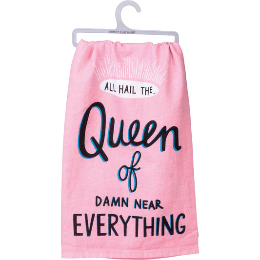 Queen Of Everything - Kitchen Towel - BFF Here