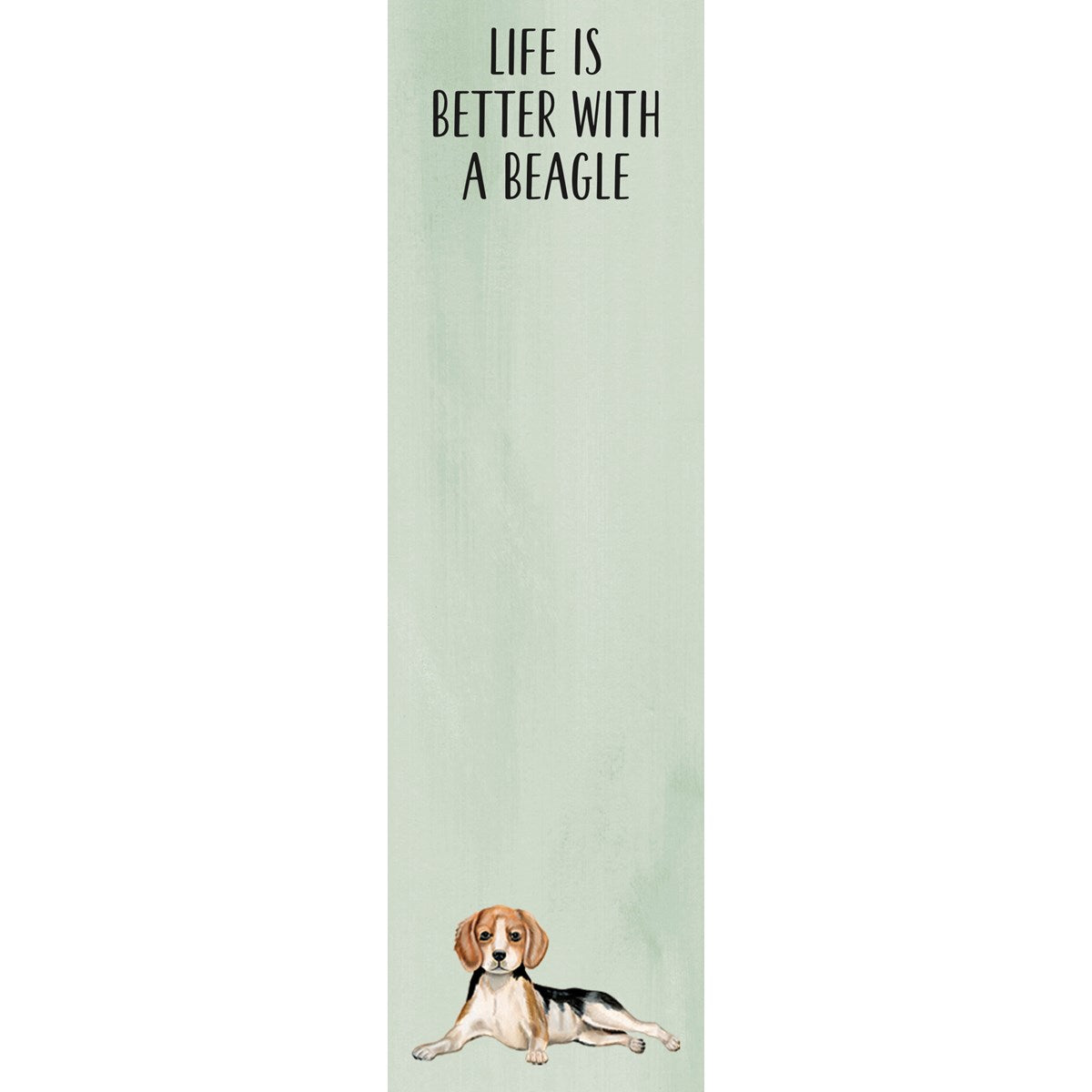 "Life Is Better With A Beagle" Notepad by PBK - BFF Here