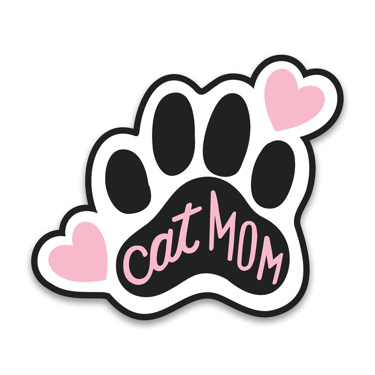 Cat Mom -- Car Magnet by PBK - BFF Here