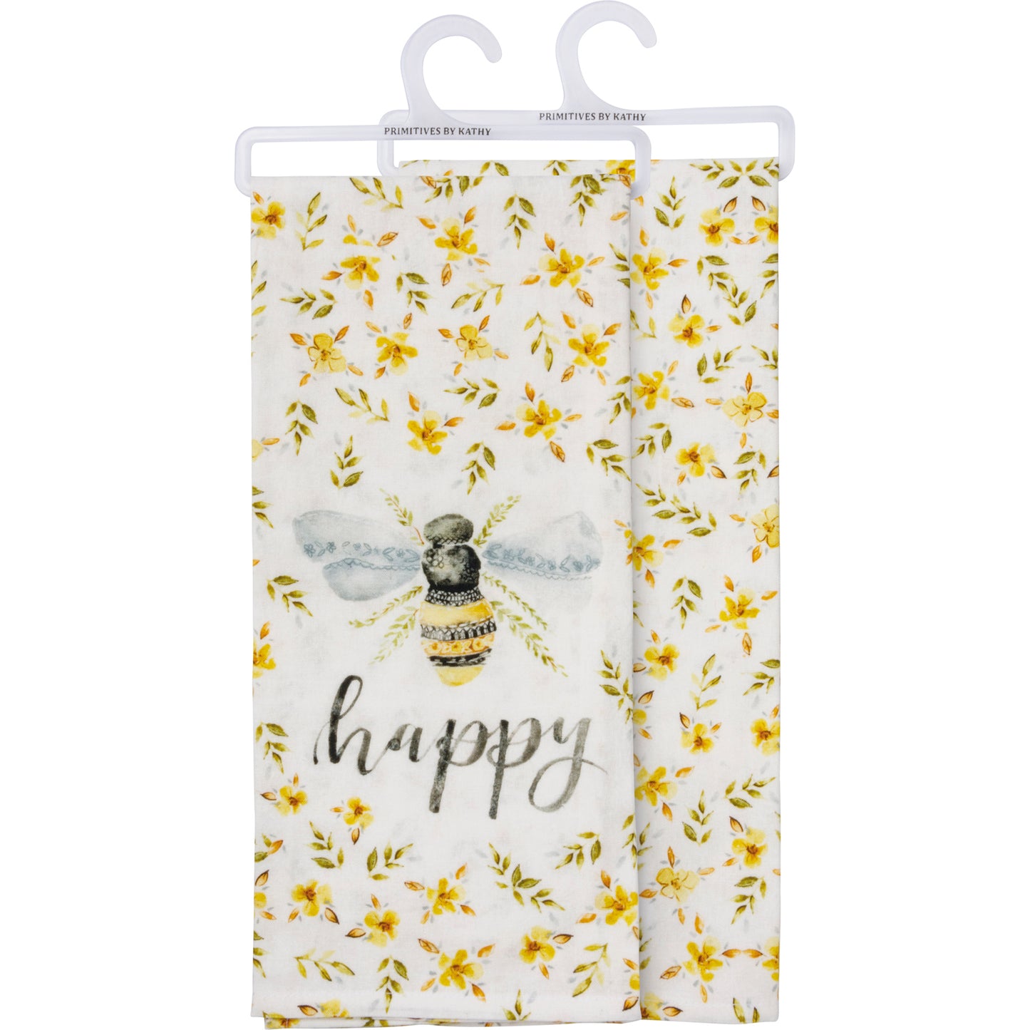 Bee Happy Kitchen Towel by PBK - BFF Here