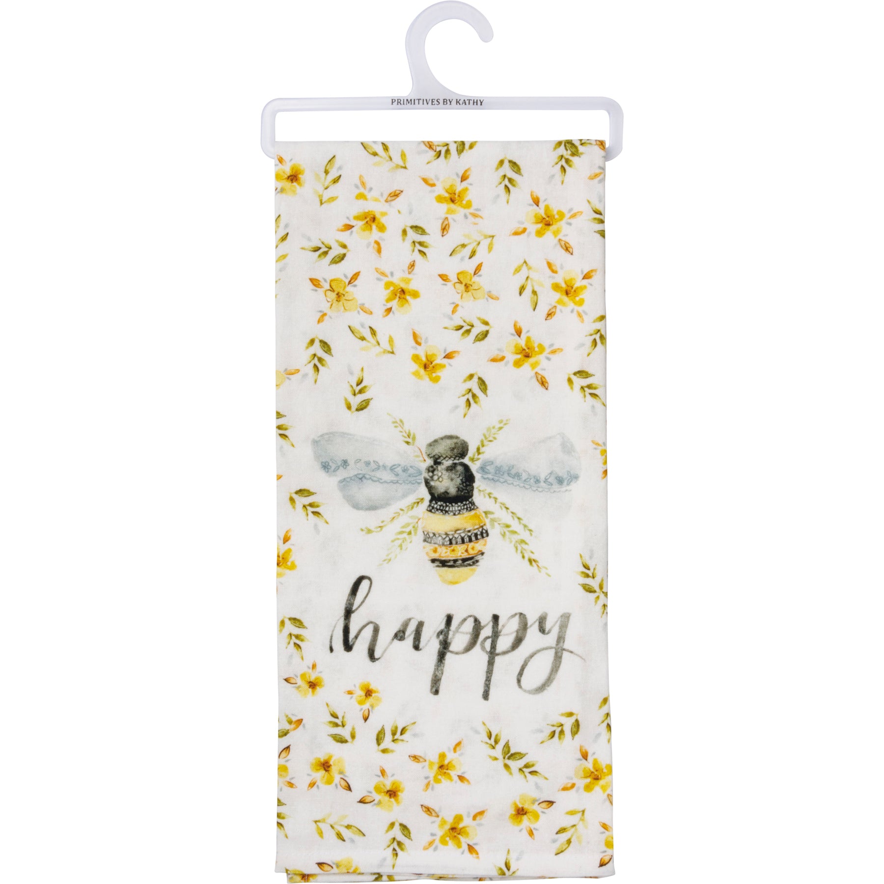 Bee Happy Kitchen Towel by PBK - BFF Here