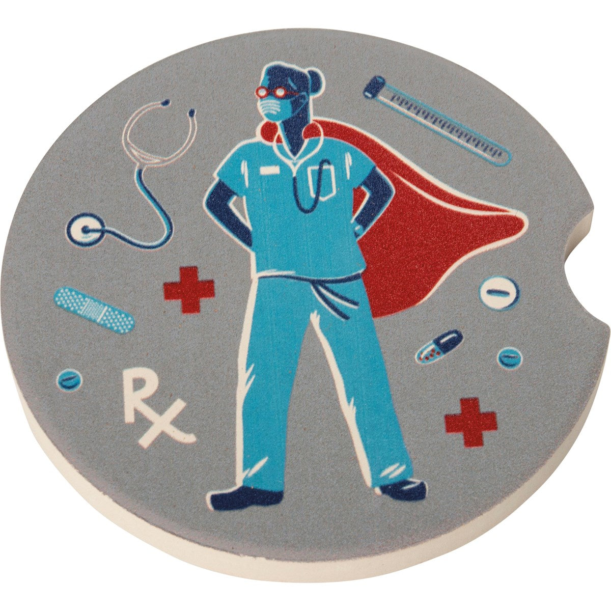 Car Coasters - I'm A Nurse What's Your Super Power by PBK - BFF Here